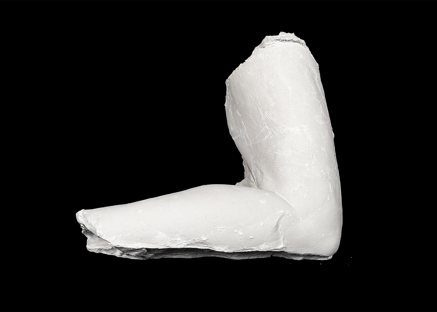 Rock Formation #11 (2019), plaster, 48 x 38 x 38 cm