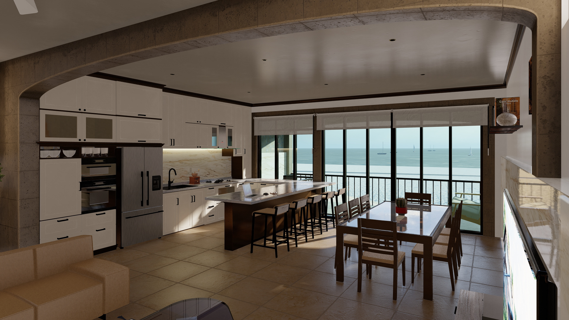 - MRalph House Ocean - Dinner