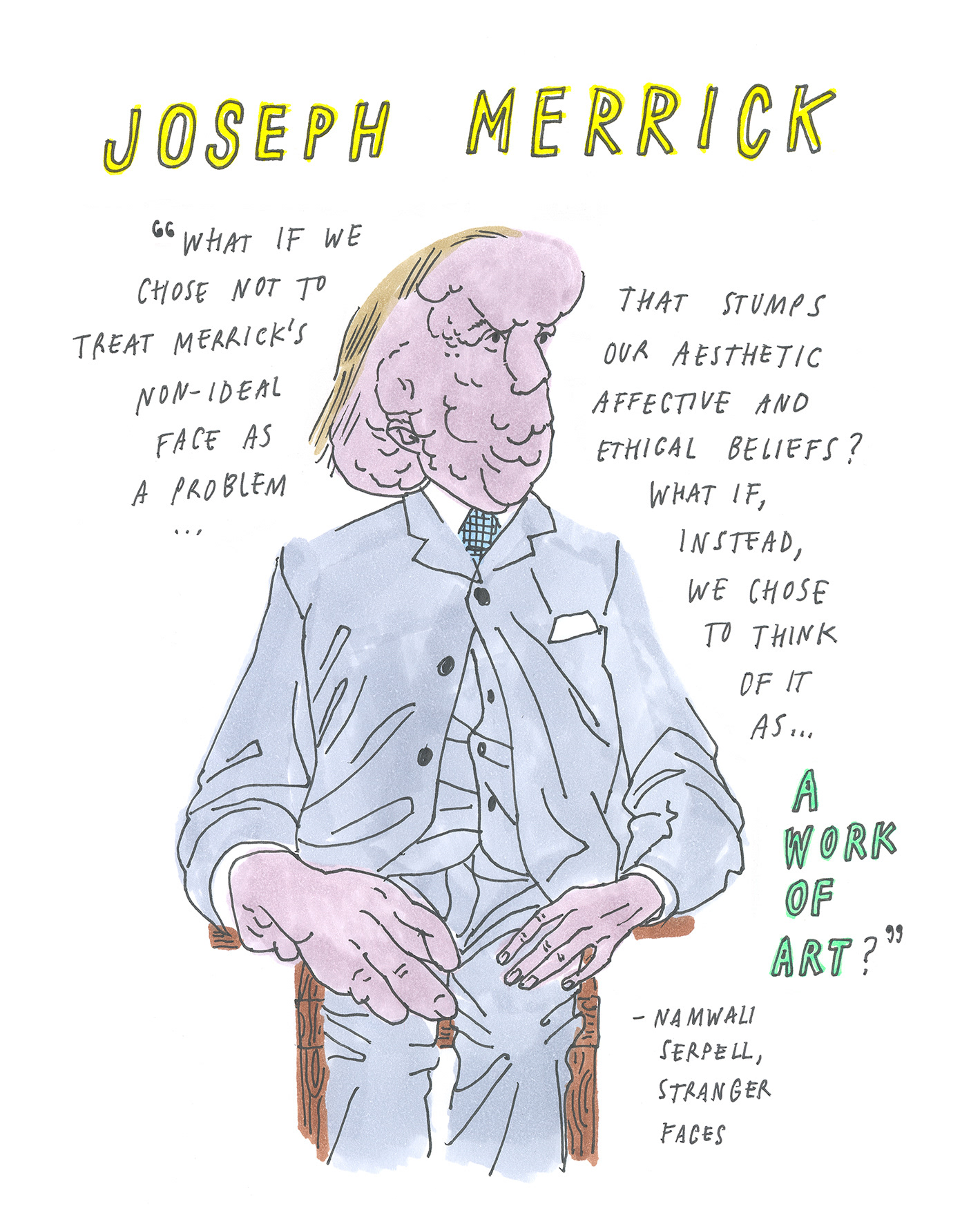 Namwali Serpell's super inspiring Stranger Faces!