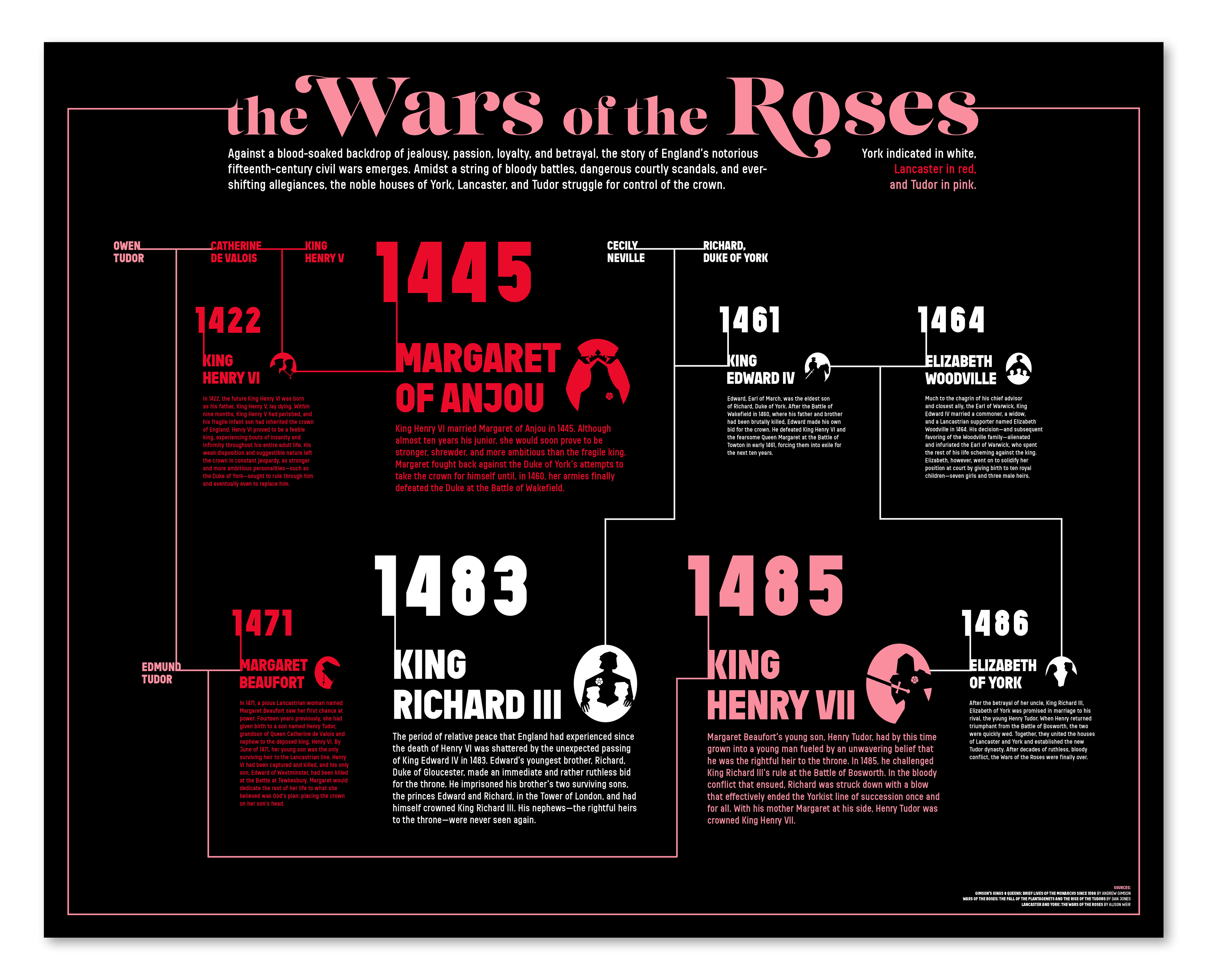 The Wars of the Roses: The Fall of the Plantagenets and the Rise of the  Tudors