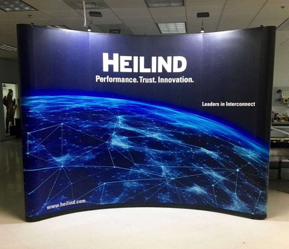 New 10'x10' Heilind Pop-Up Booth 2018