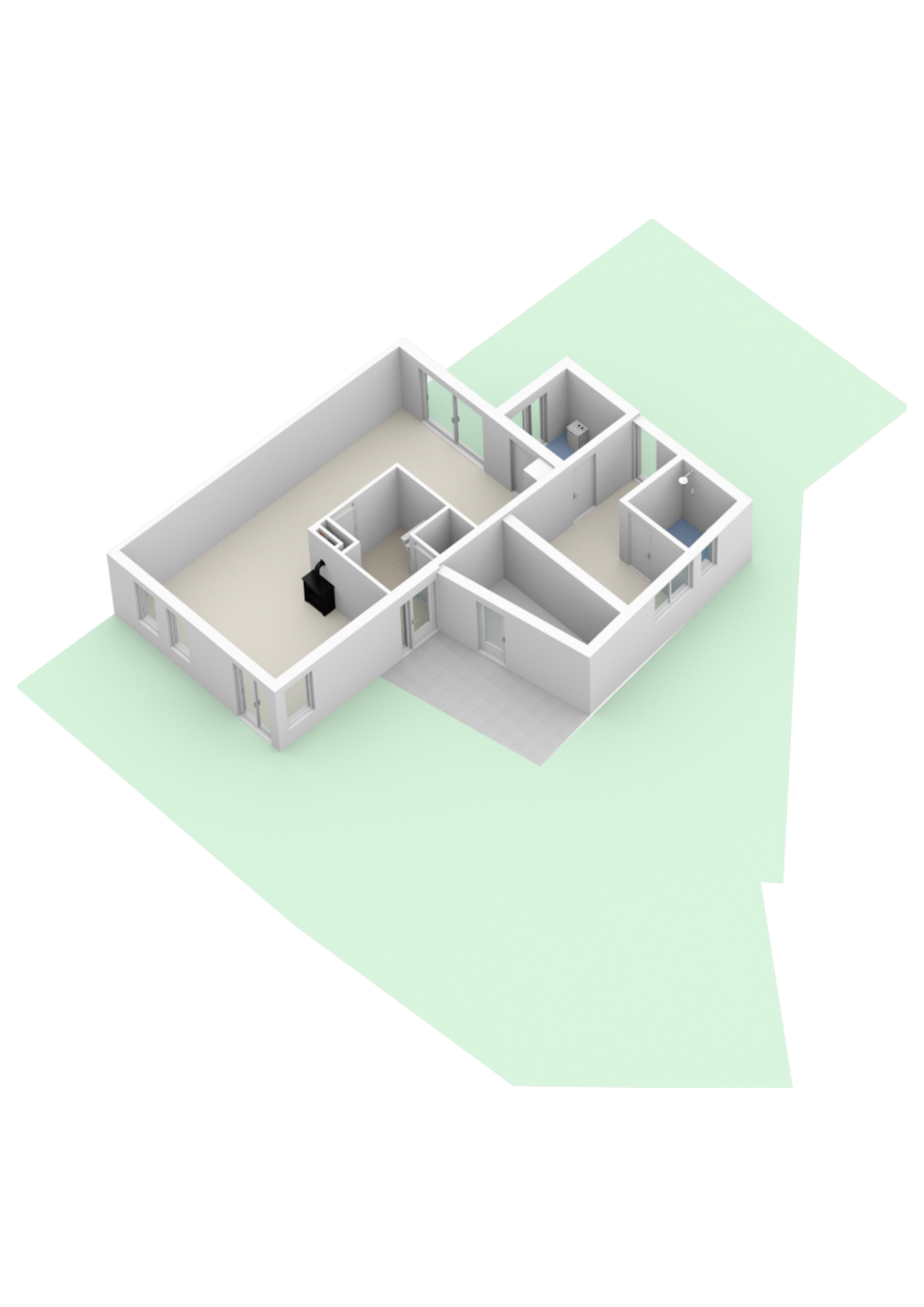 3D met situatie