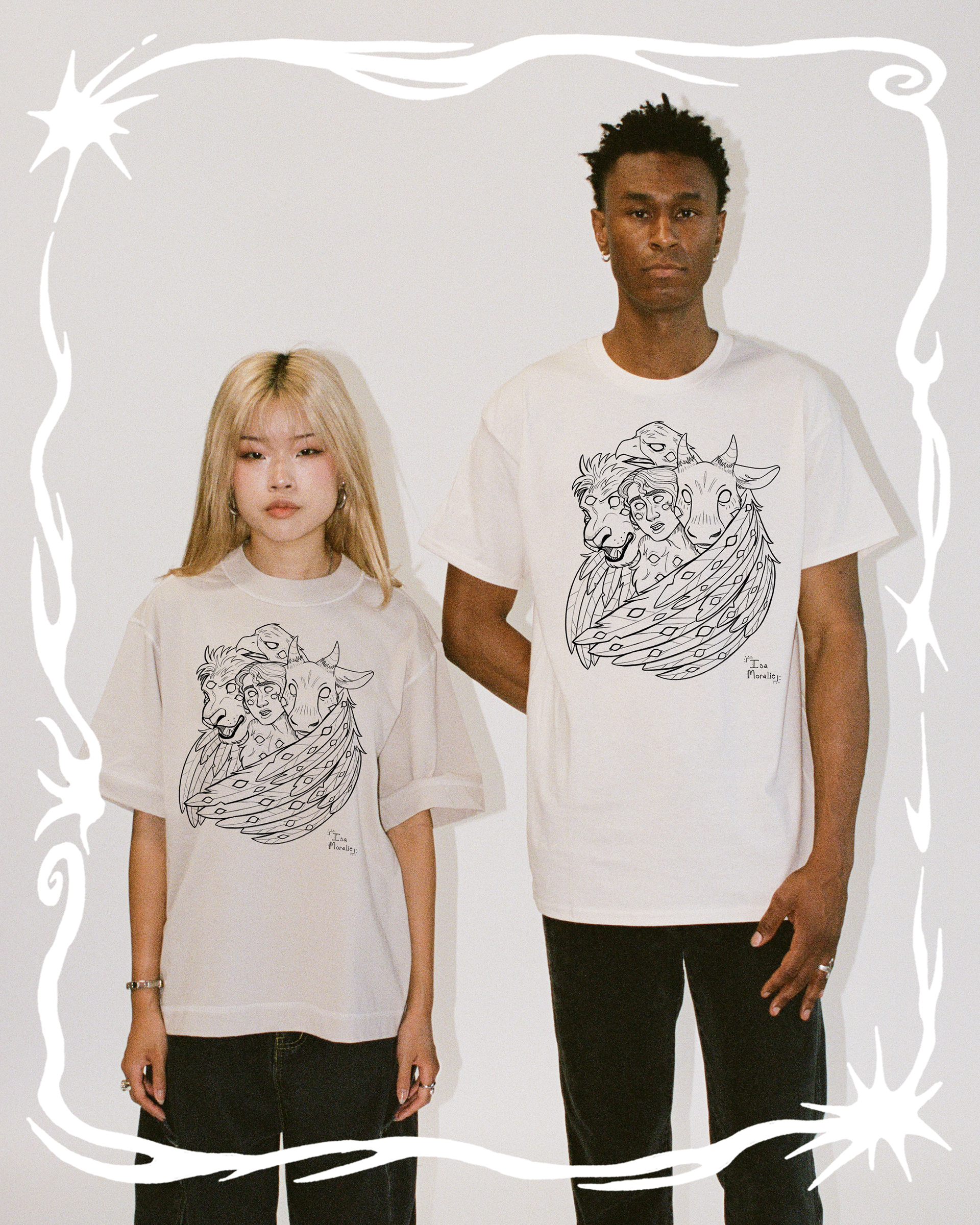 Raw Paw Heaven vs Hell T-shirt Challenge