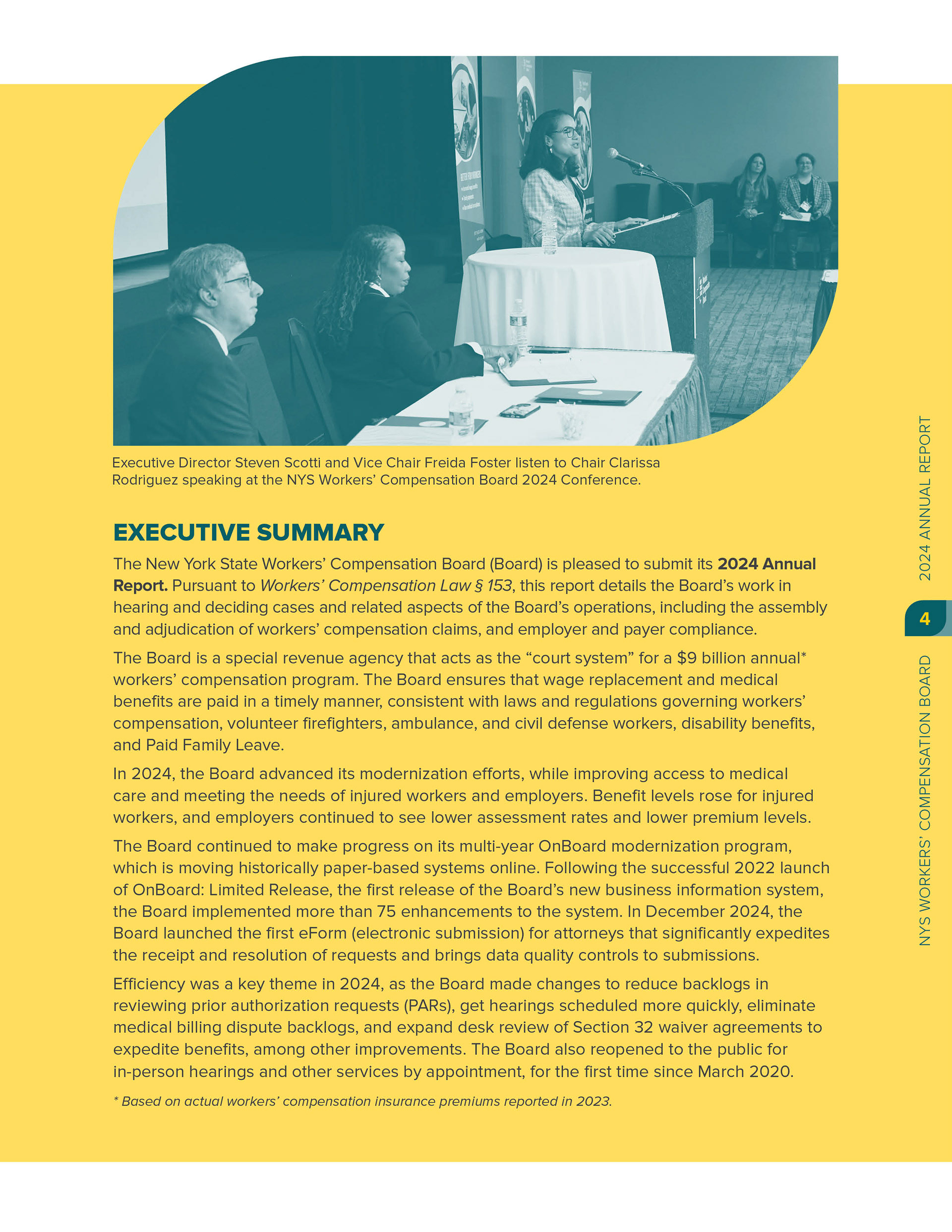 2024 Annual Report, single page spread