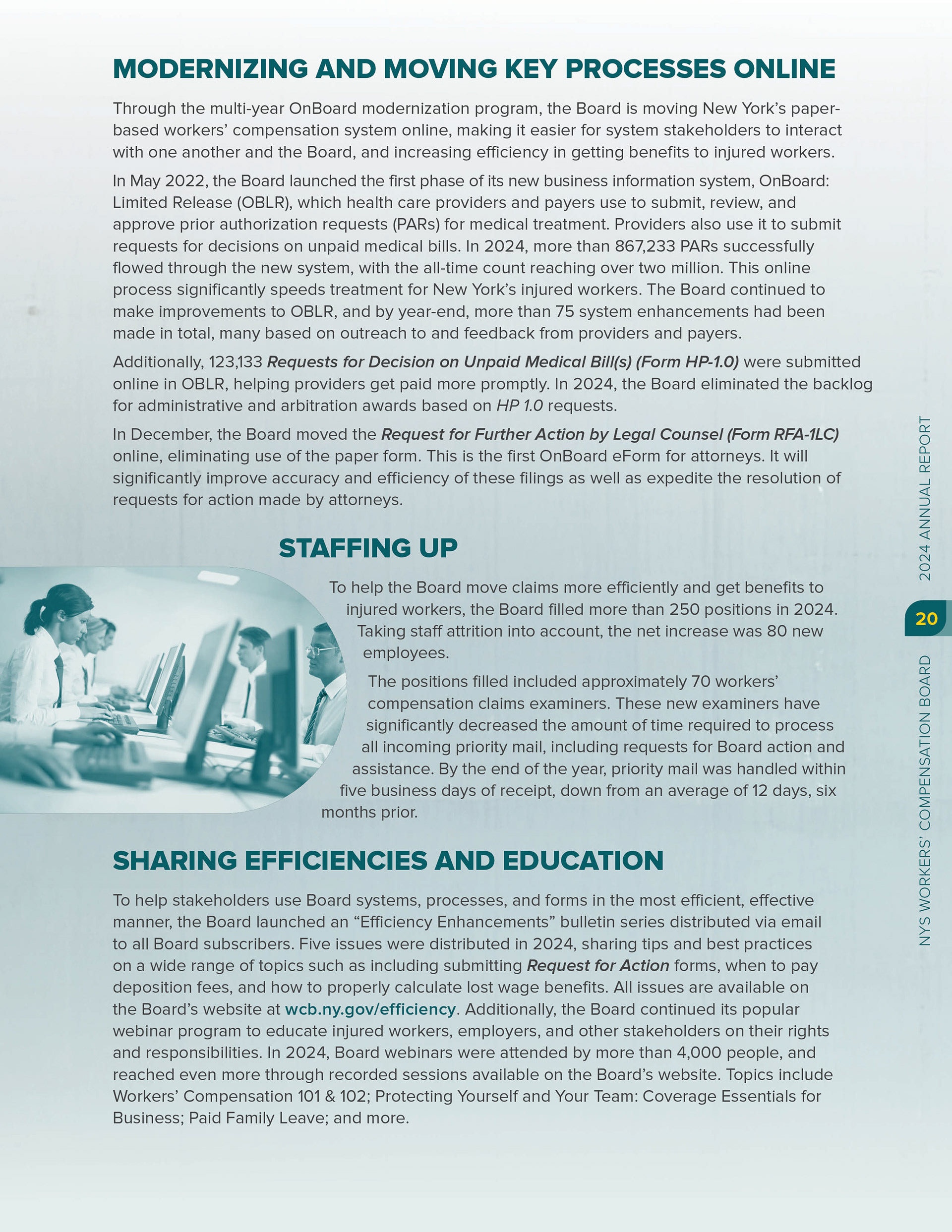 2024 Annual Report, single page spread