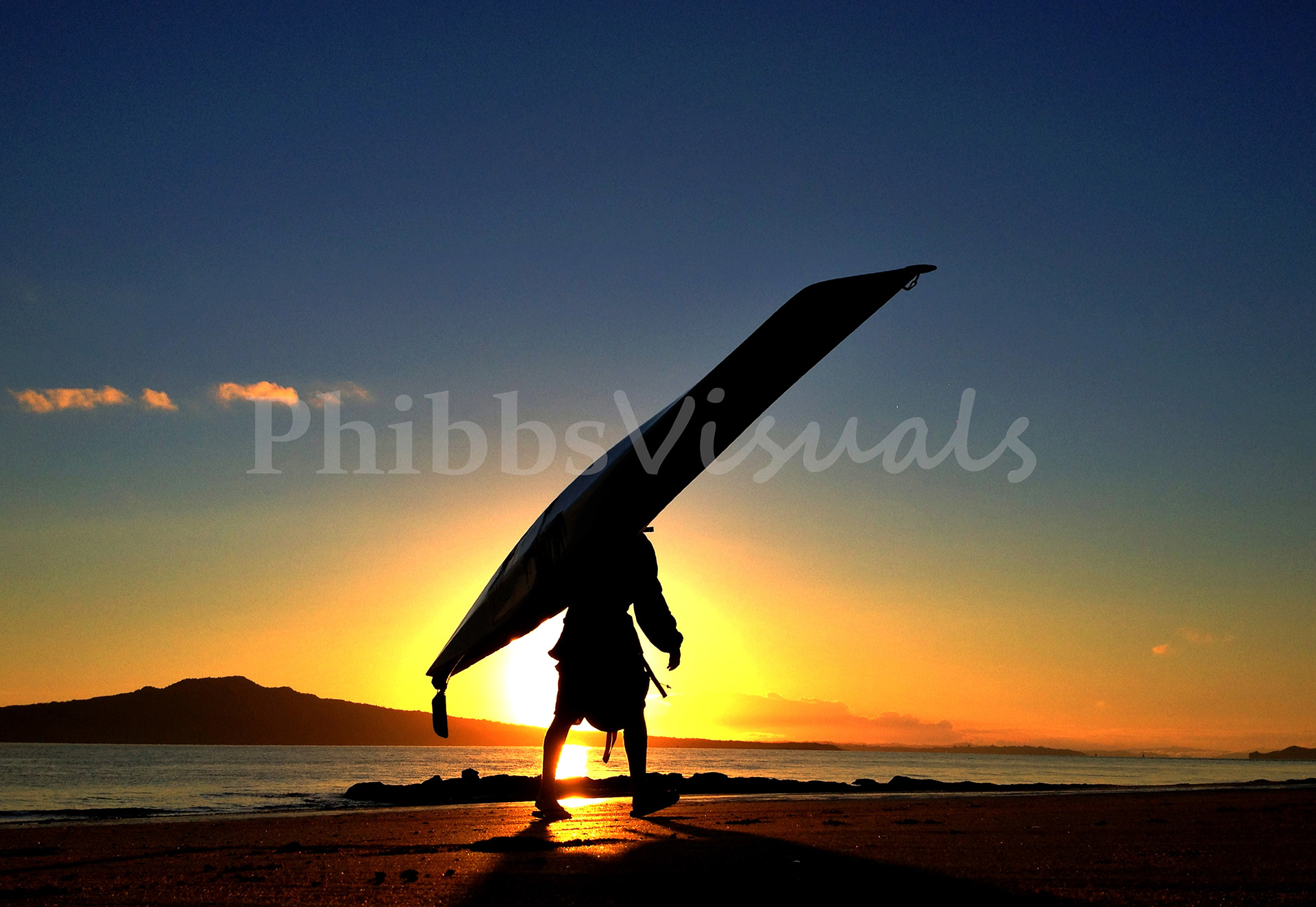 Dawn paddle