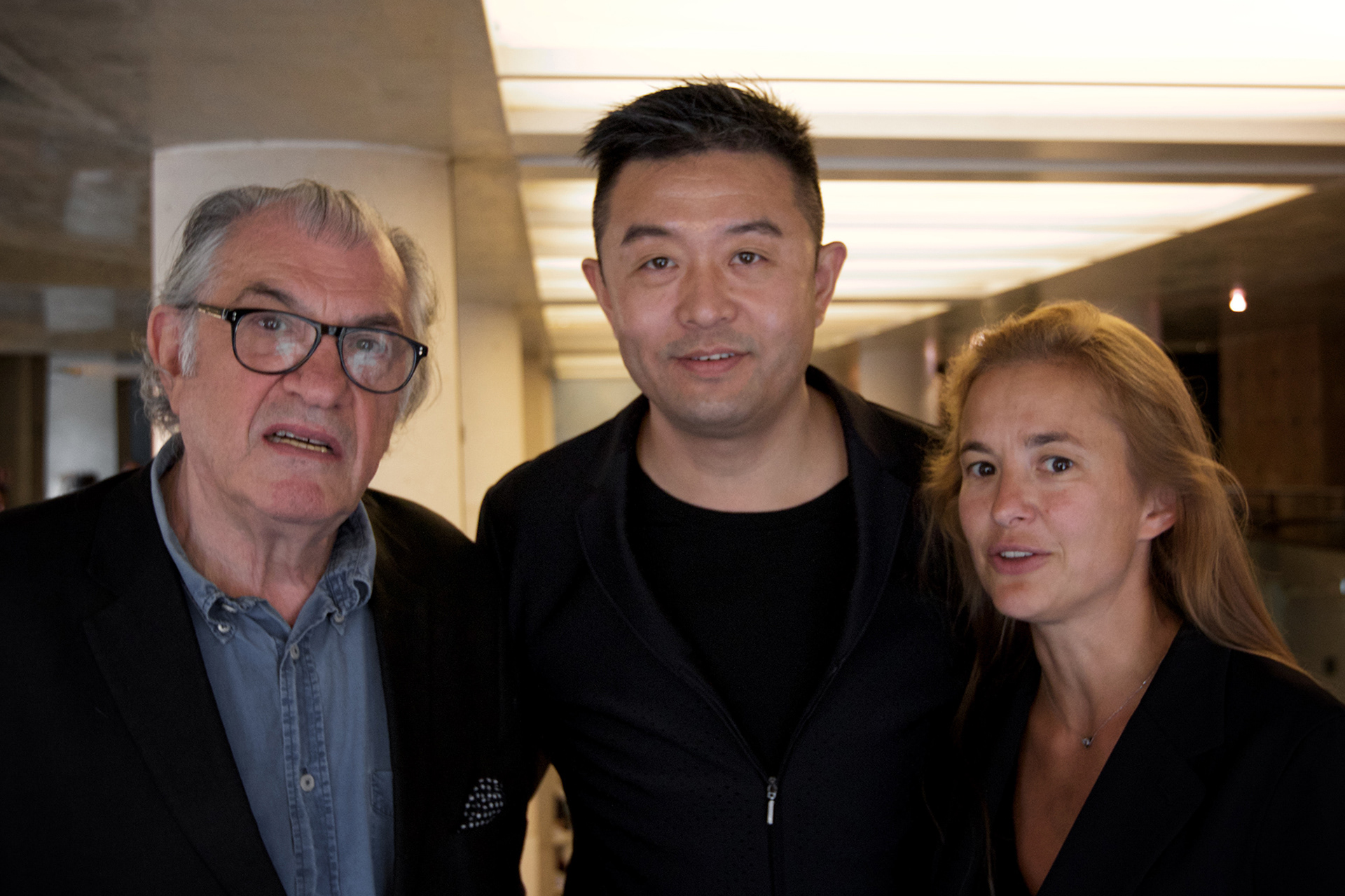 Serge July, Liu Bollin, Magda Danysz, galeriste
