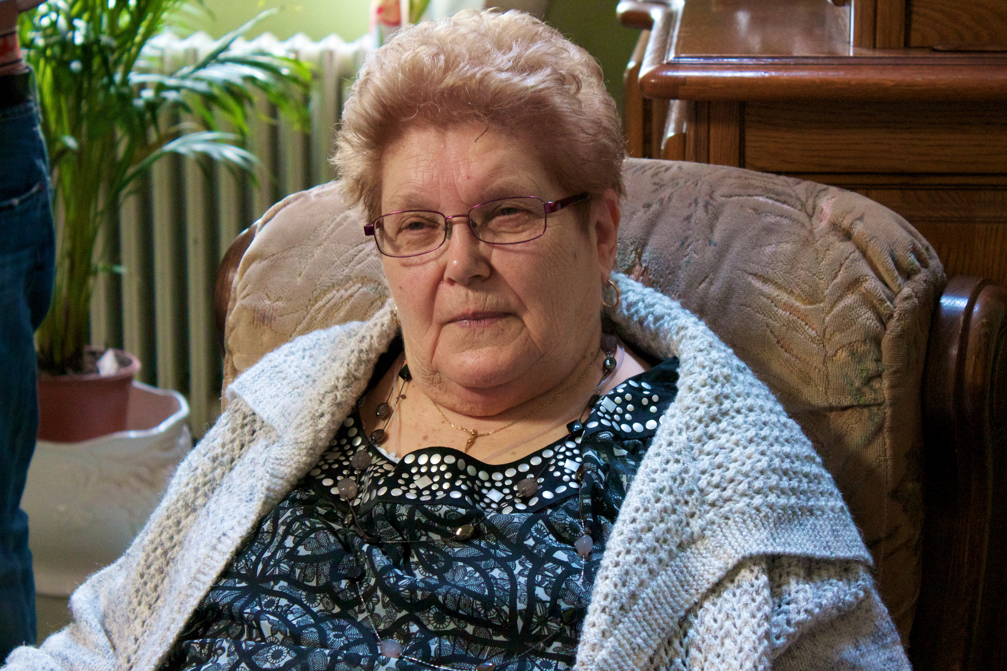 Mme Blaise, mère de Pierre Blaise