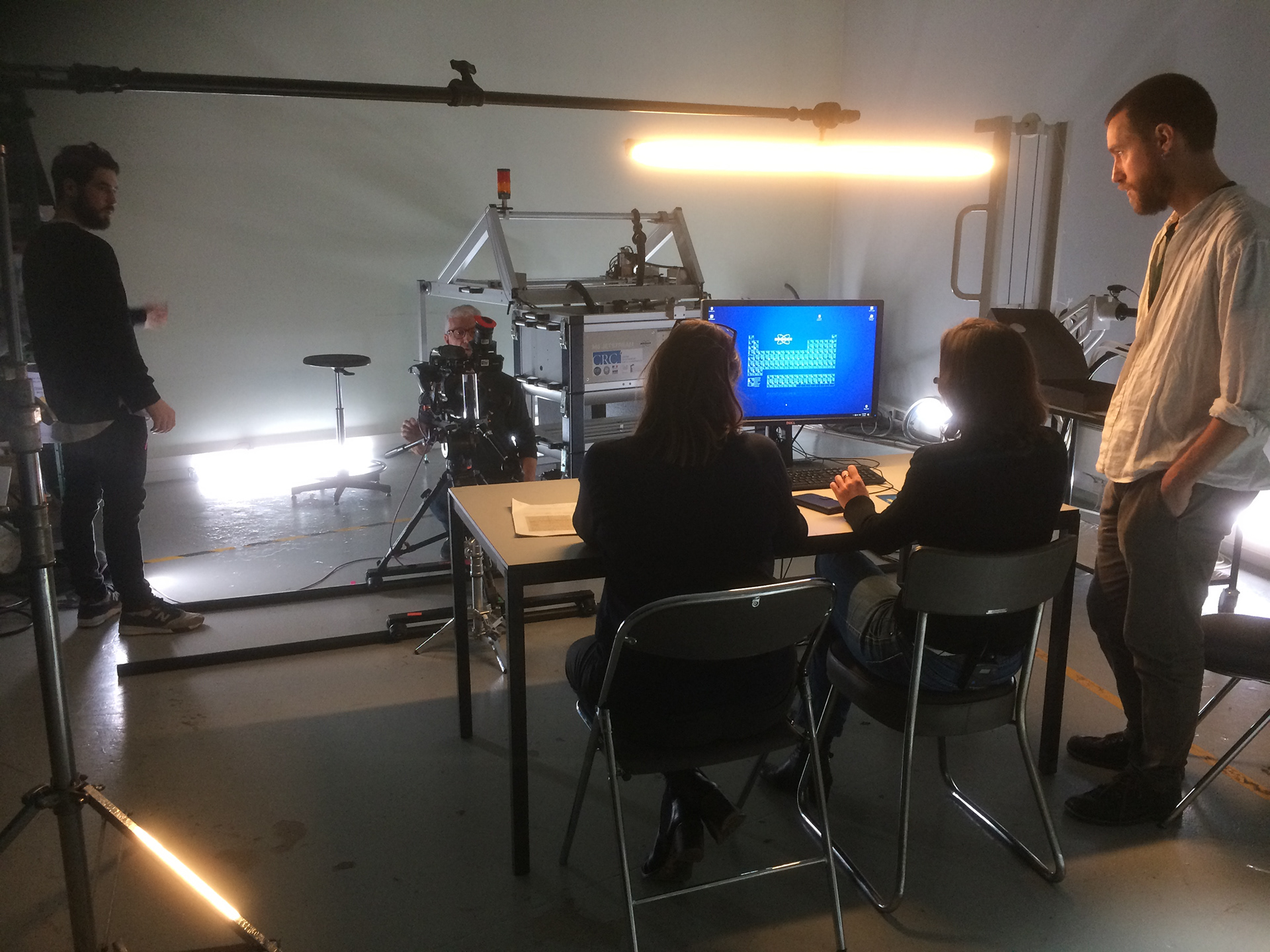 Tournage à la Cité de la Musique