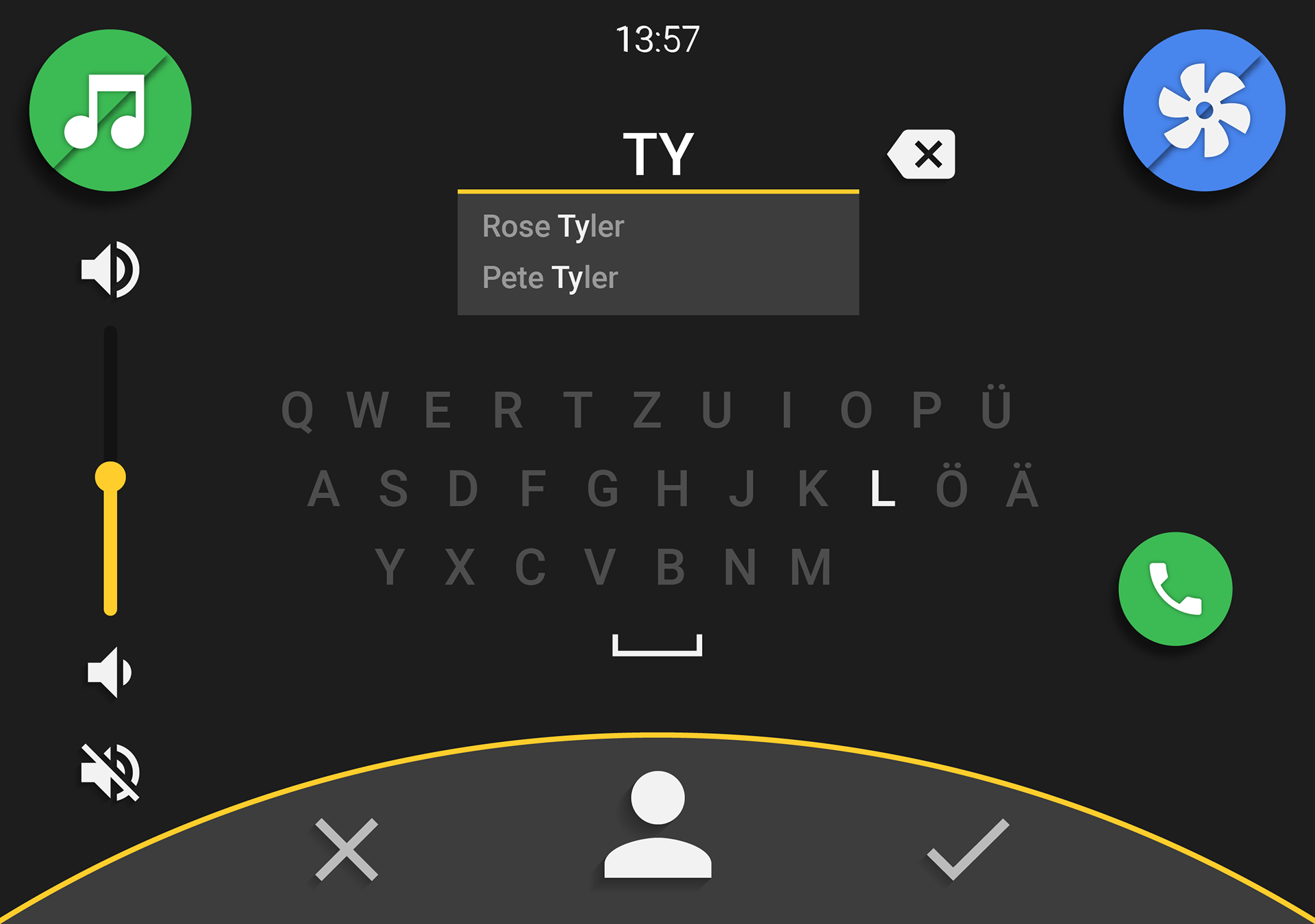 Phone (search contacts)