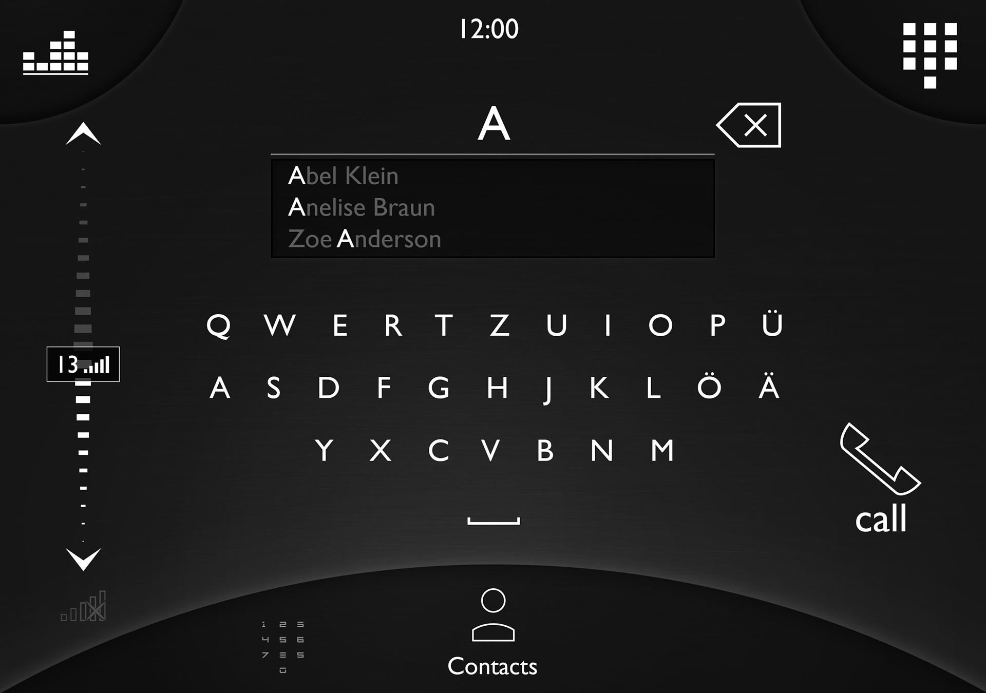 Phone (search contacts)