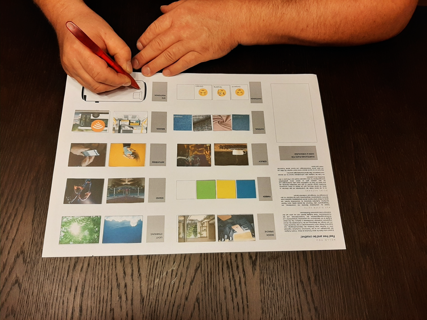 Interior creative workshop