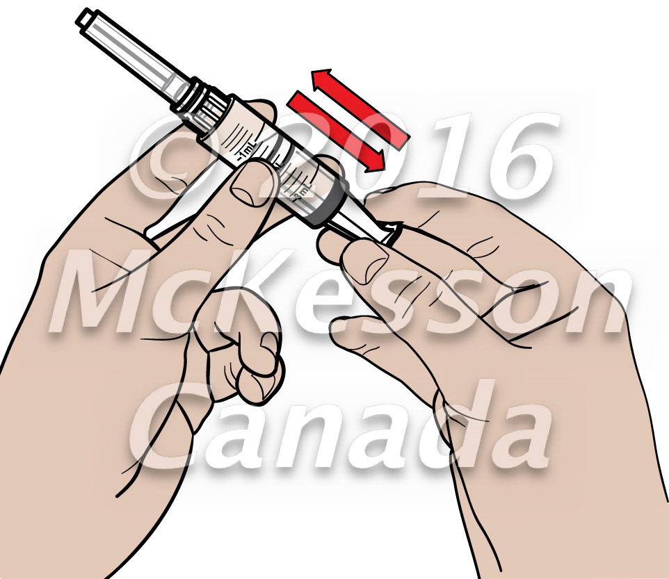 Plunger back and forth