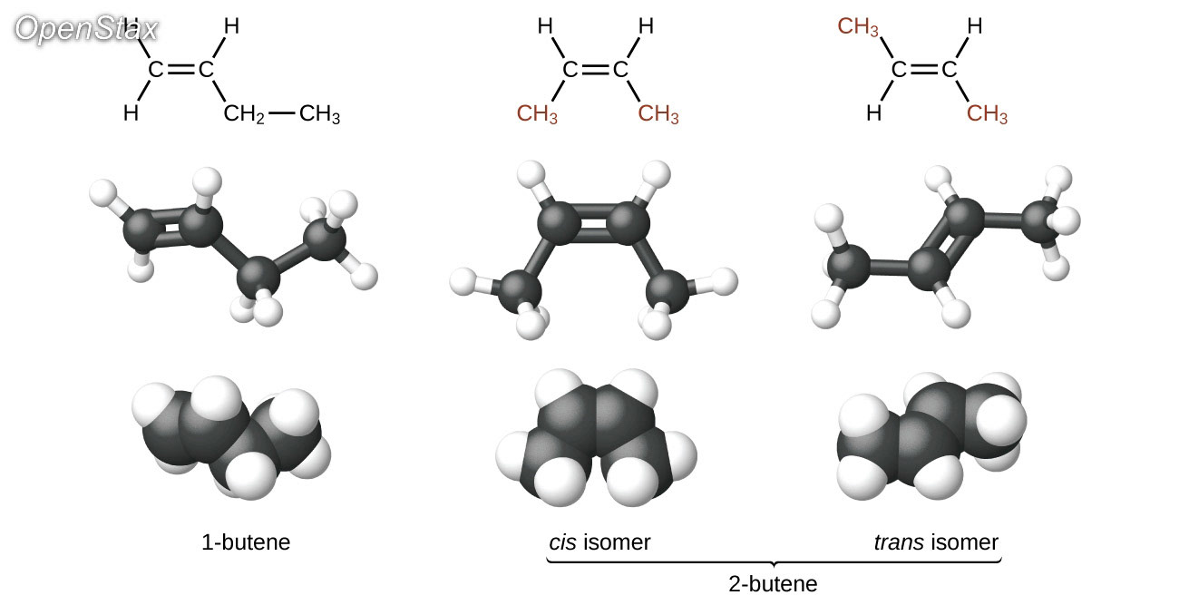Butene isomers