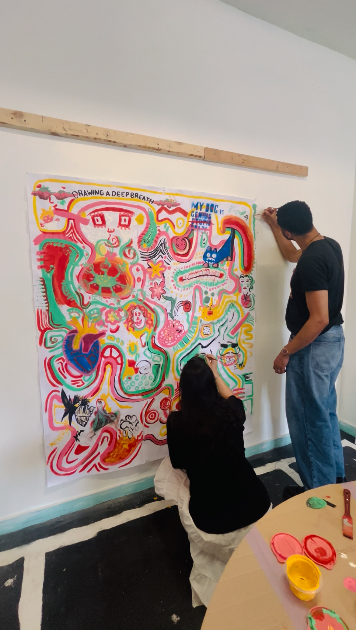 282 Gallery Show Community Mural