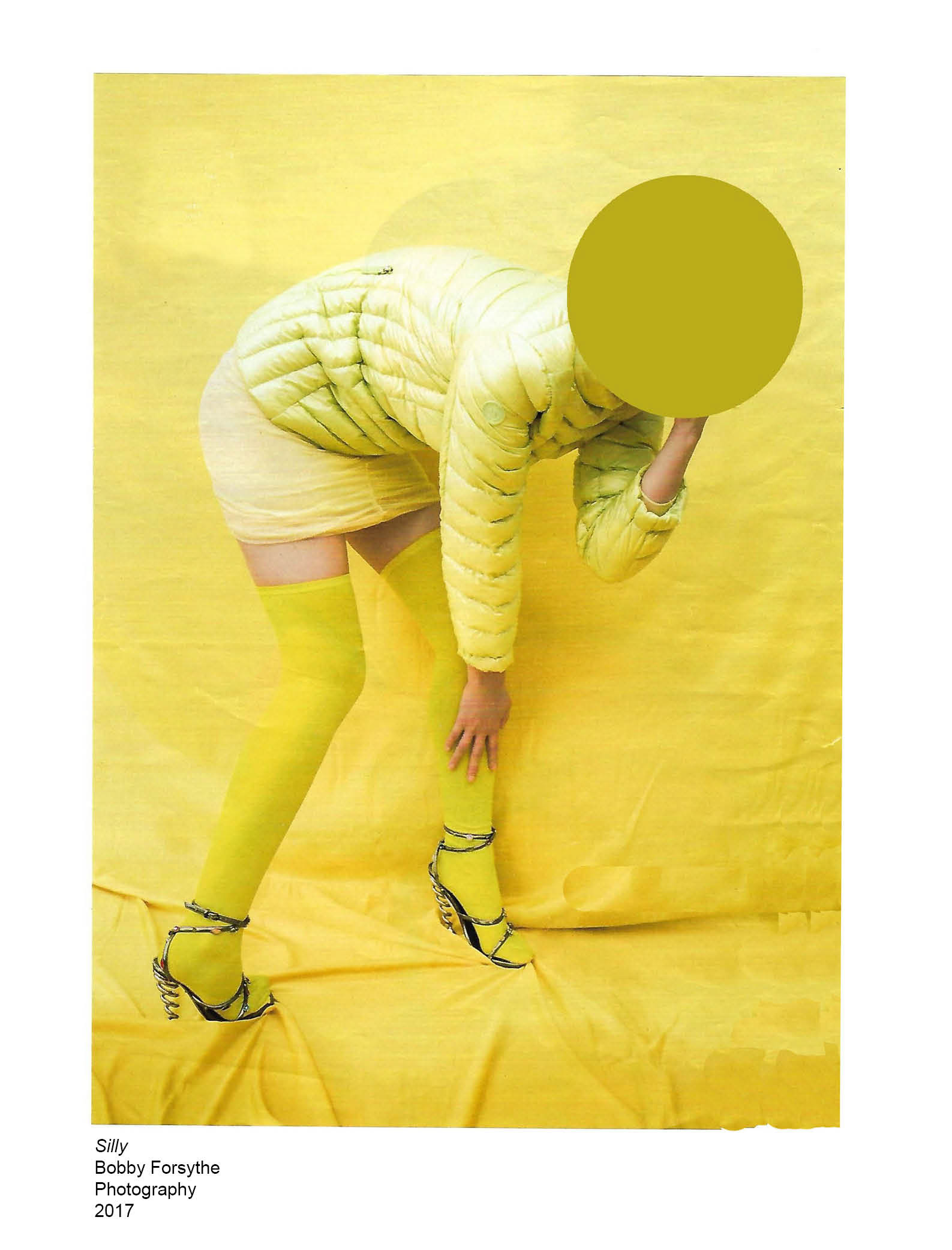 Silly, Bobby Forsythe, 2017. Exhibited in 'Beneath the Skin' 2018