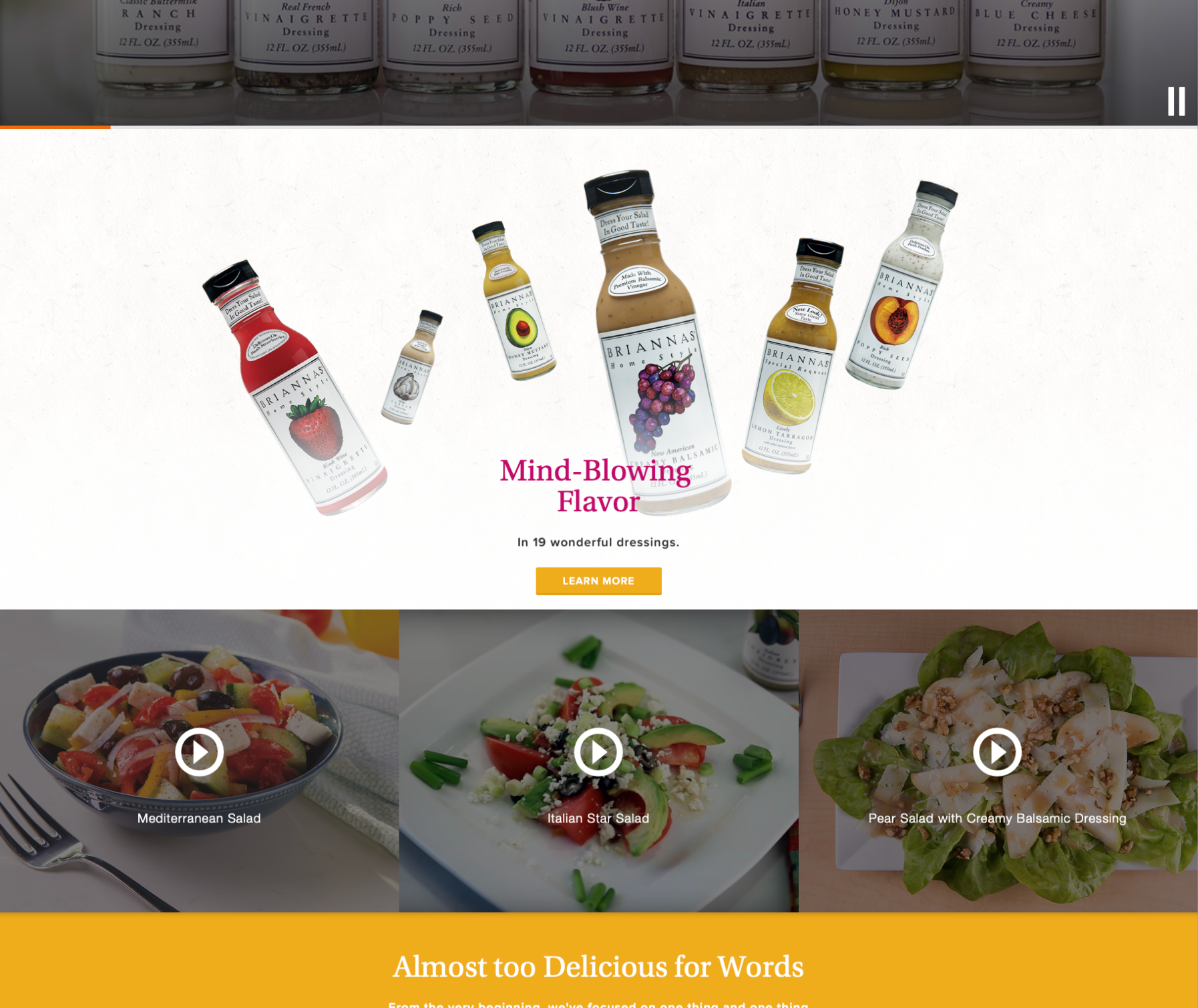 Home page update