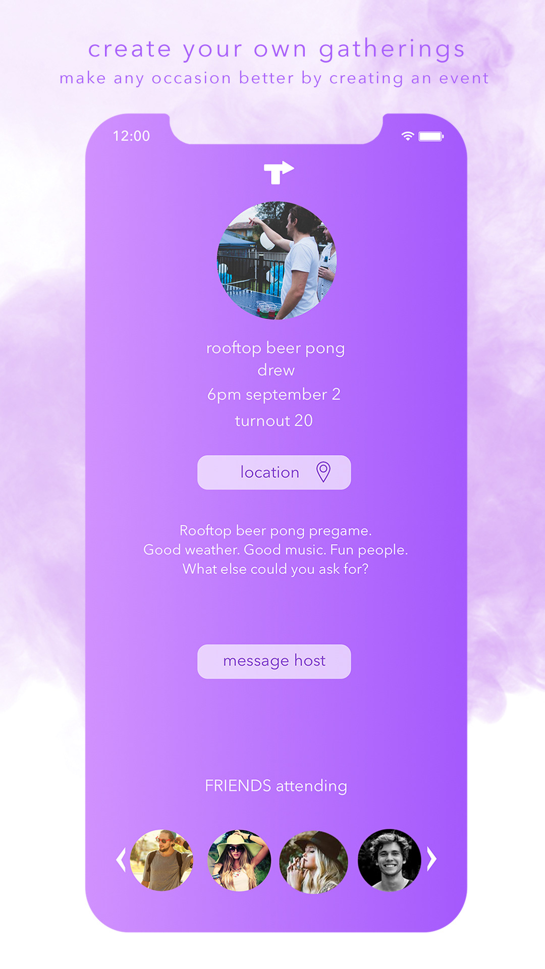 event attendance