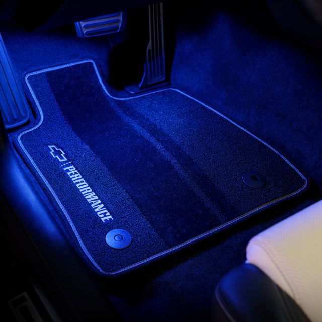 Interior footwell lighting