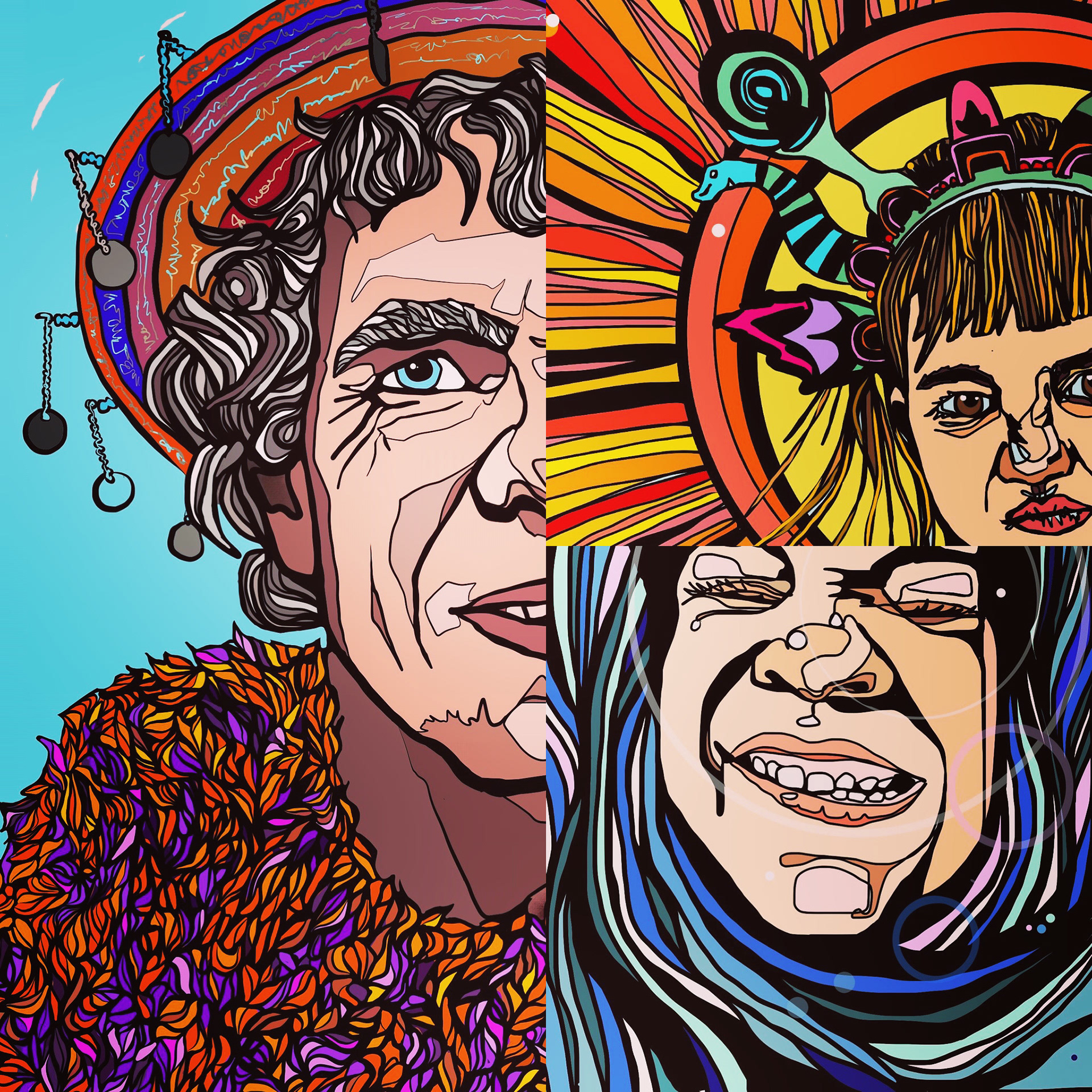 Vati, Fia y Luna