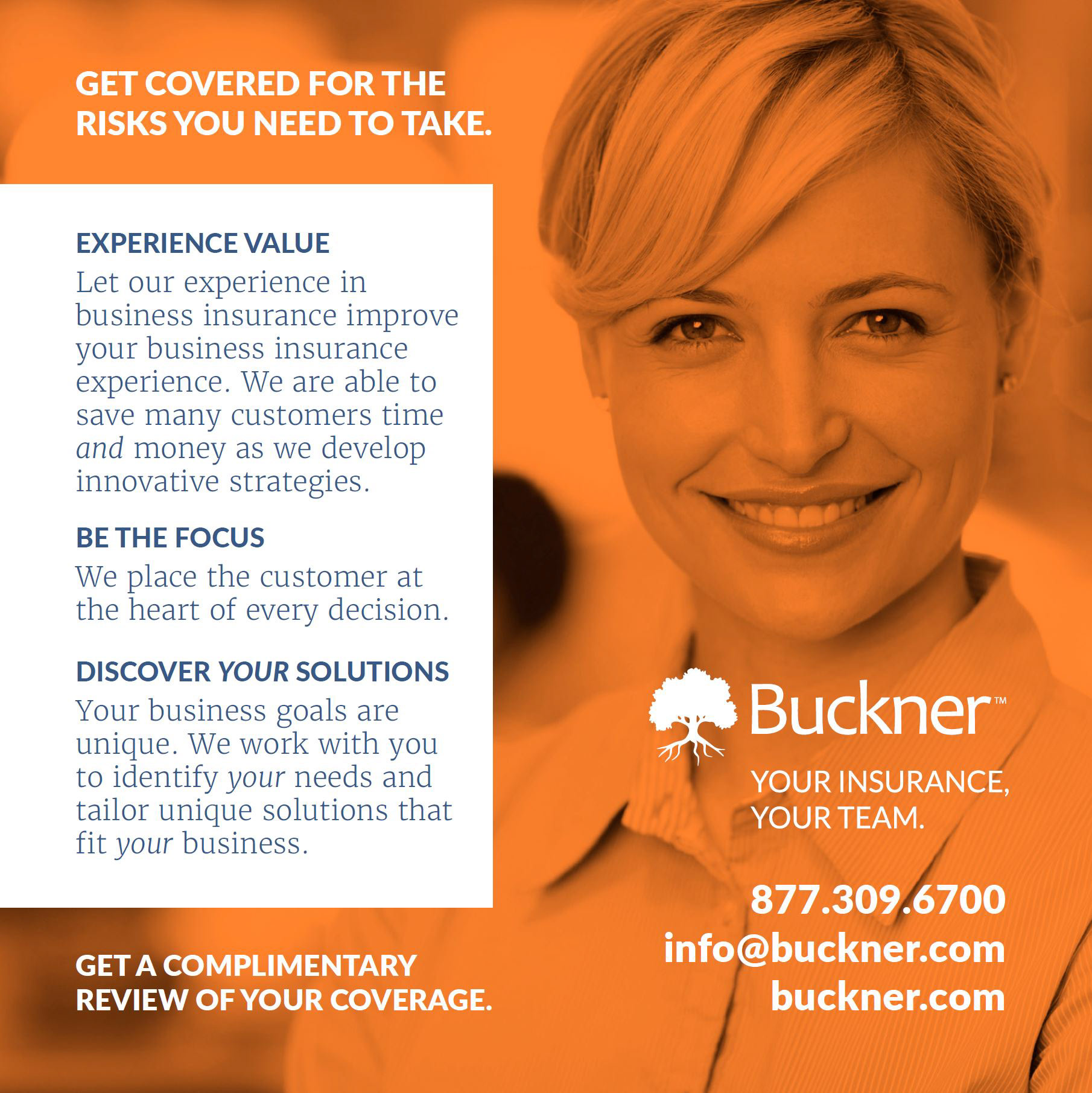 Back of Buckner Event Card