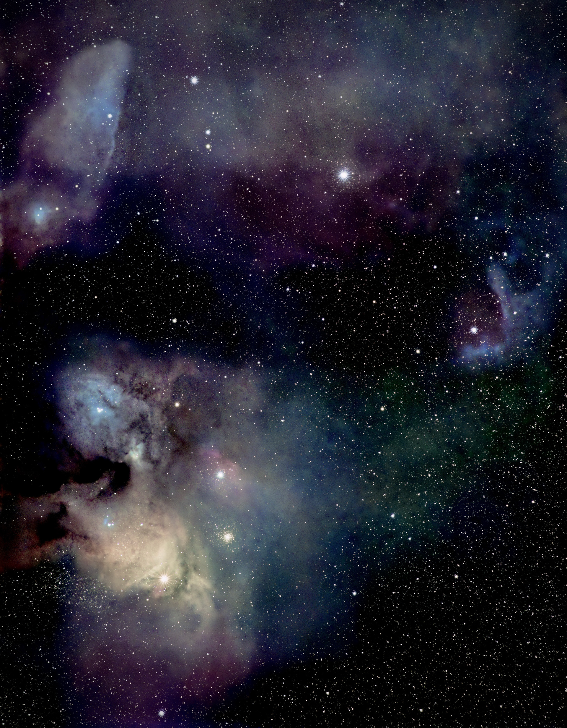 NEBULOSIDAD RHO OPHIUQUI ANTARES ESCORPIO