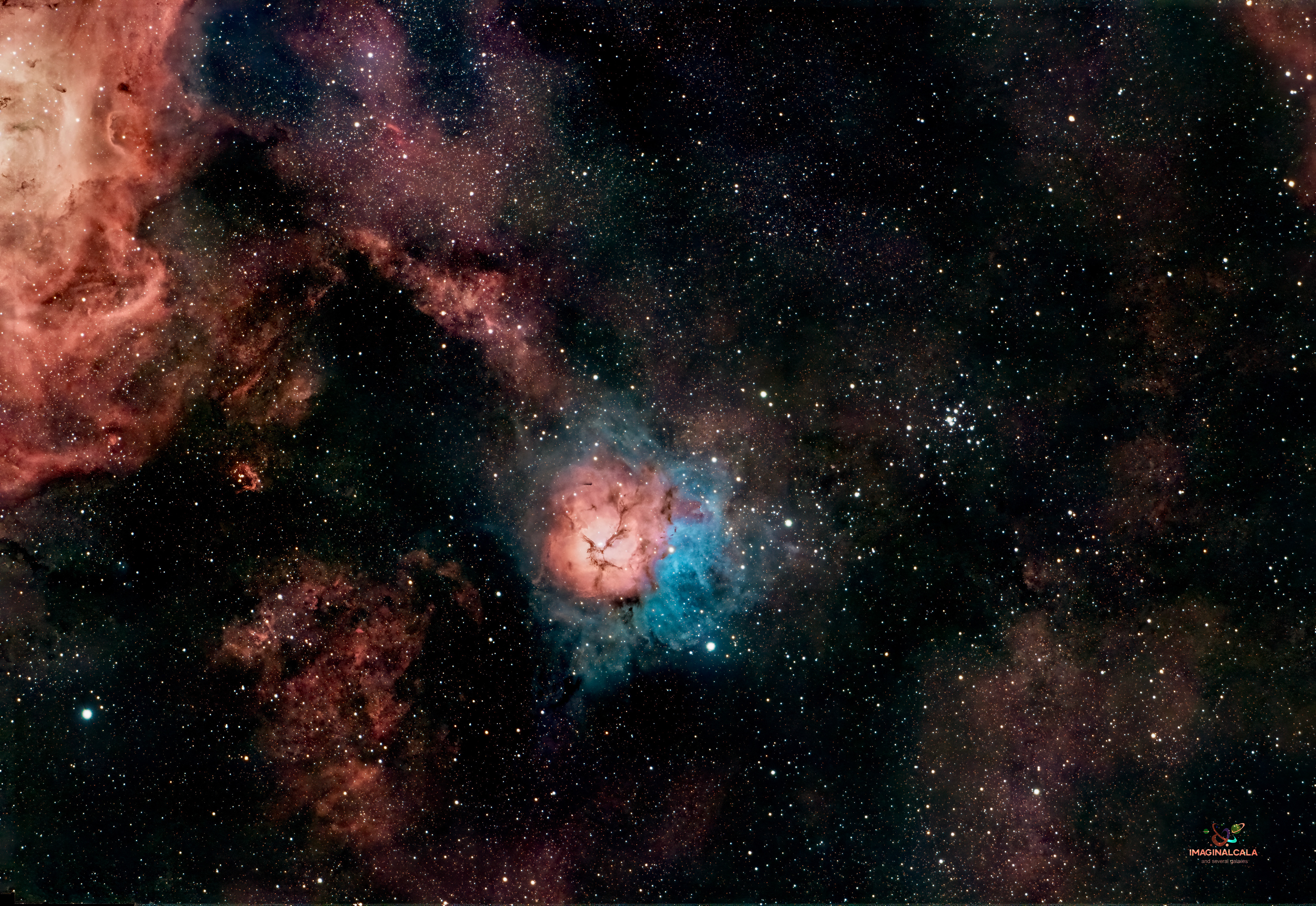 M20 M8 Y DIVERSOS NGC