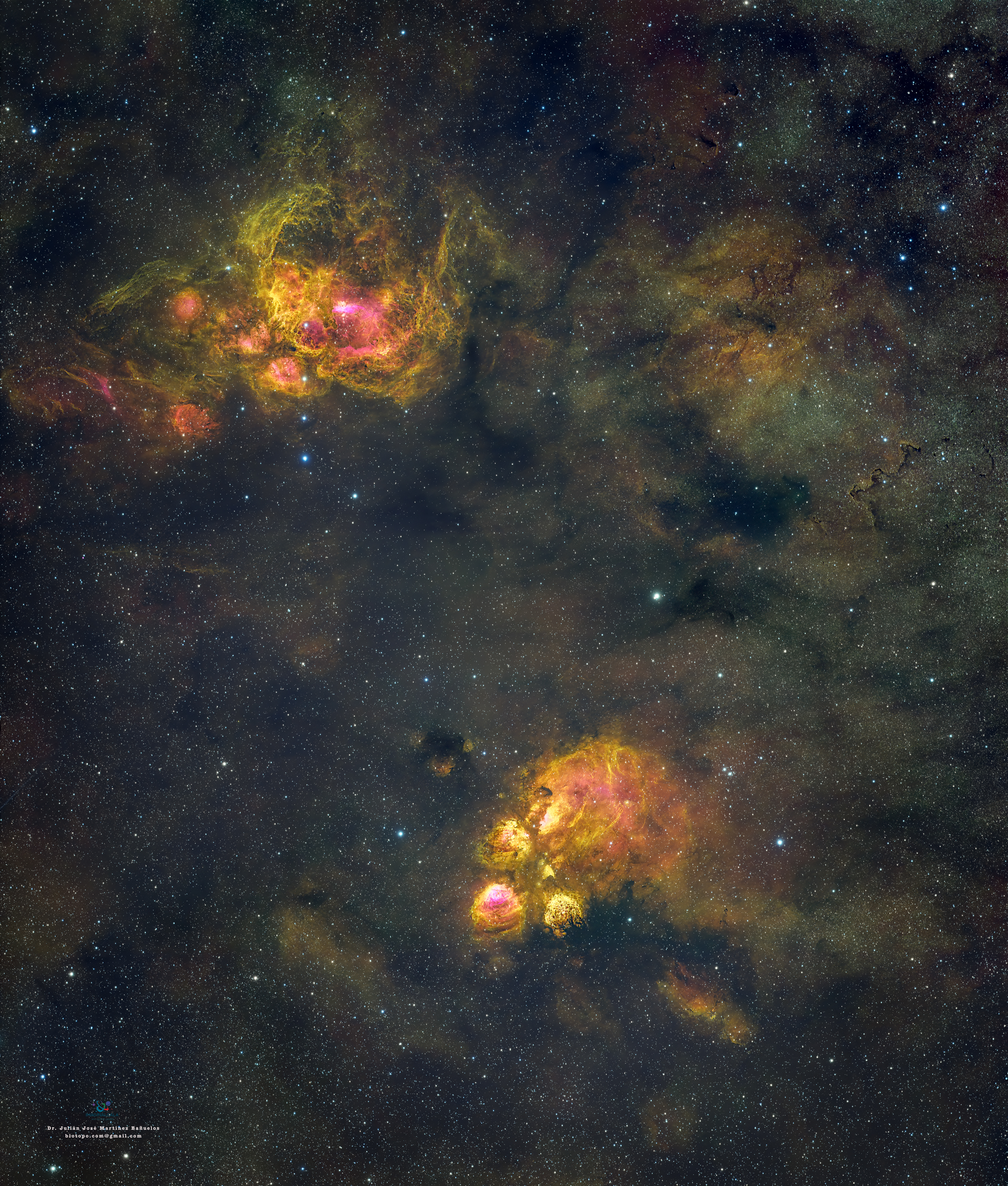 NGC 6334 NEBULOSA GARRA DE GATO pag. 160