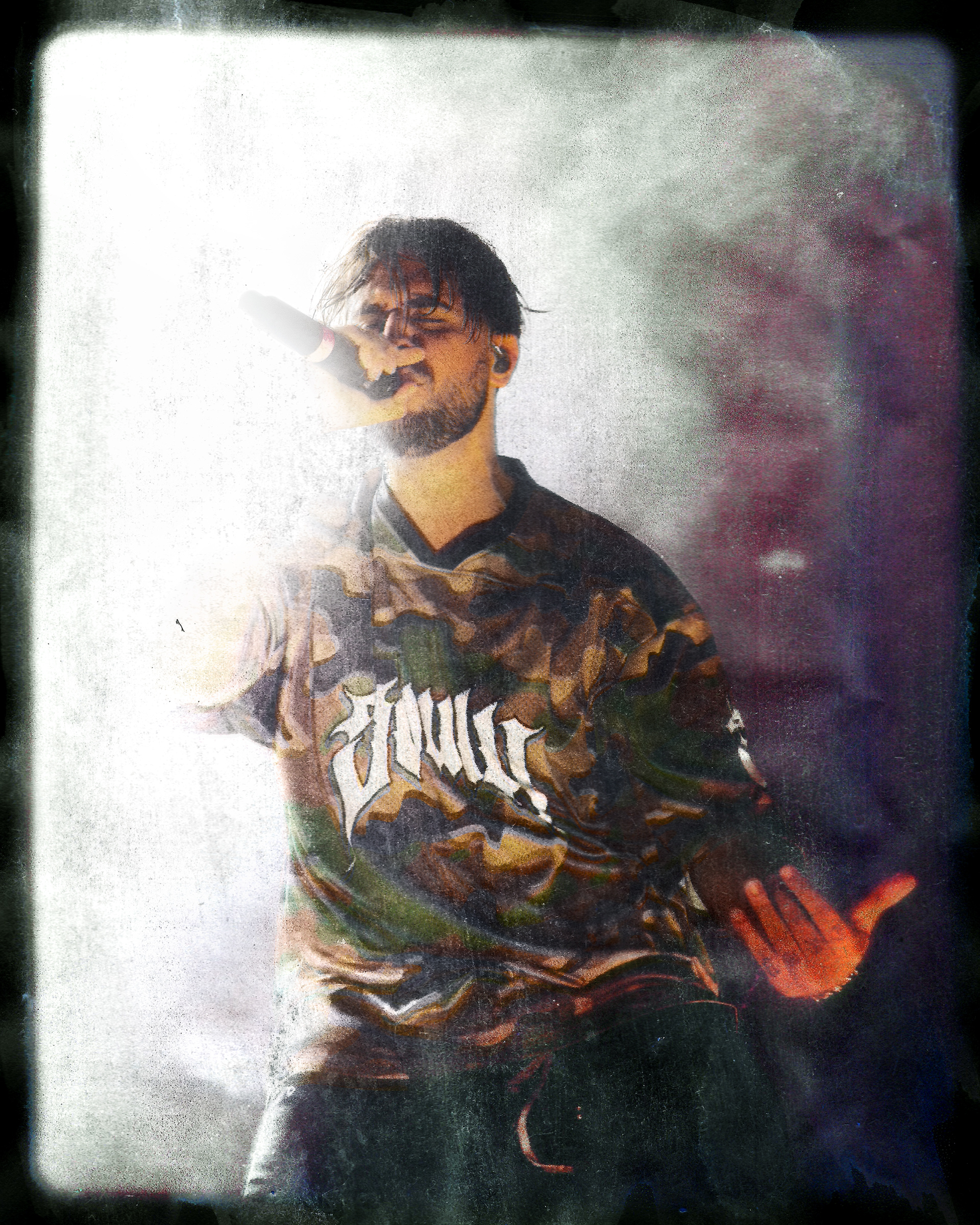 @Soulyyyyyyy on Stage Printed Mixed Media 