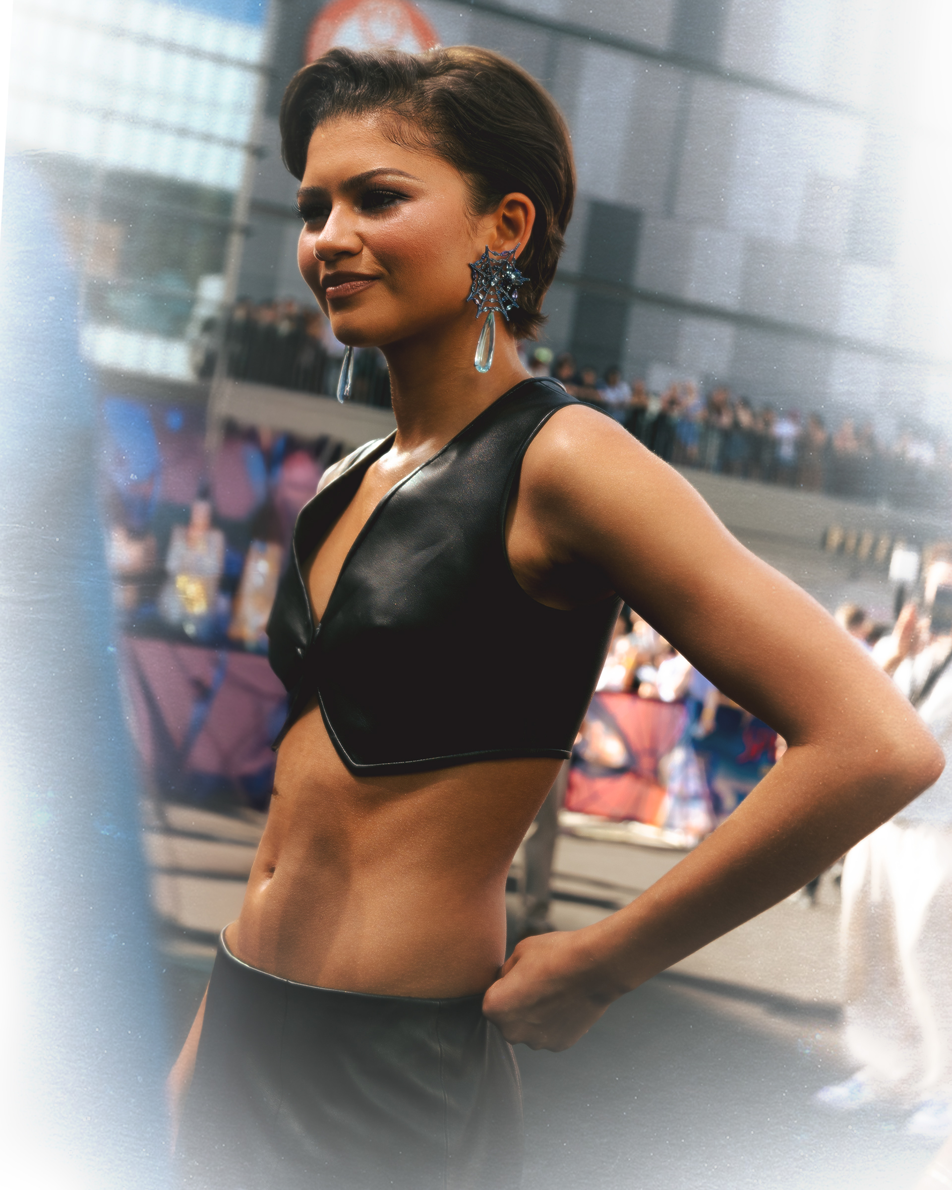 Zendaya at the Spiderman Brand New Day Fanevent in Berlin