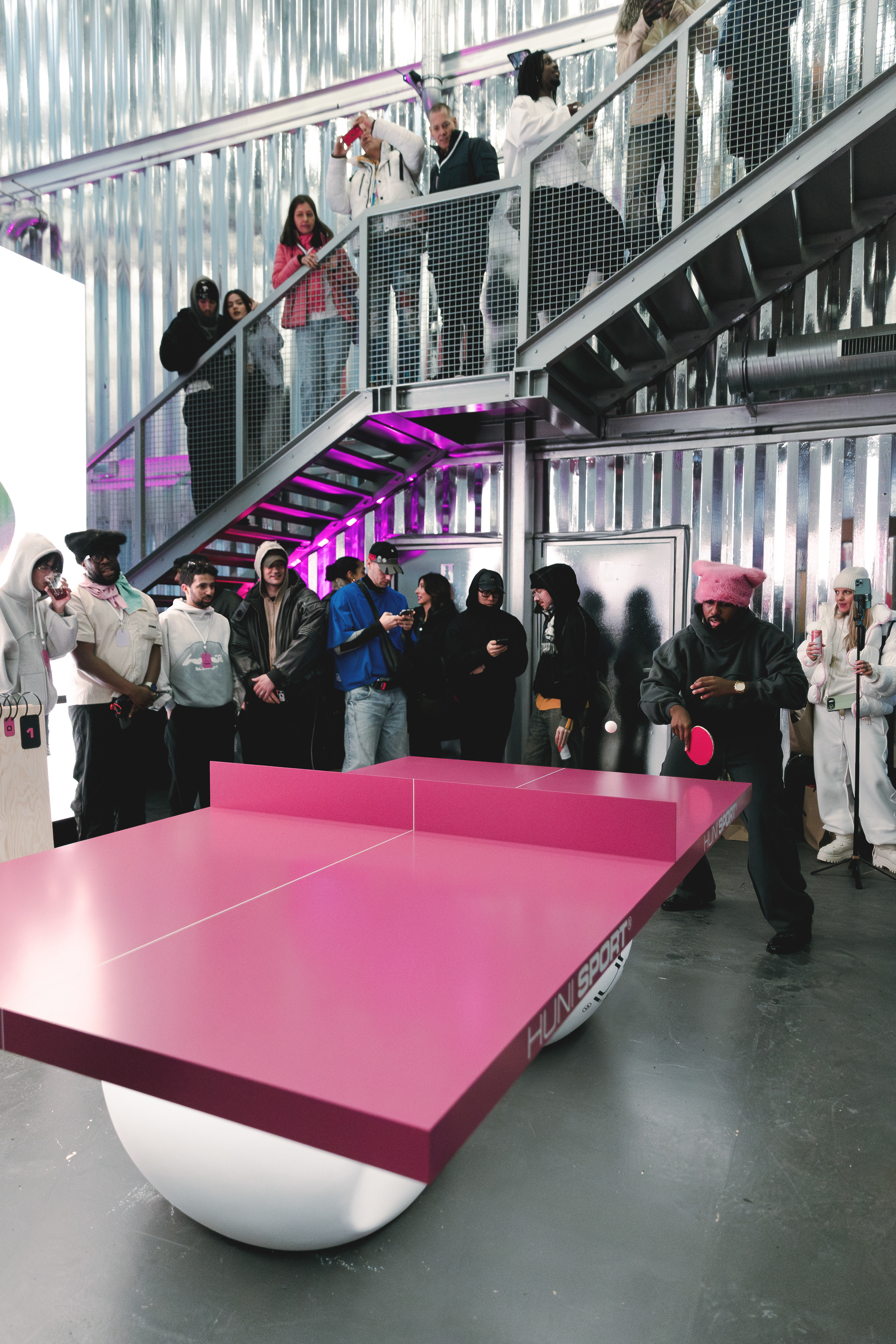 Huni Ping Pong Pop Up Event