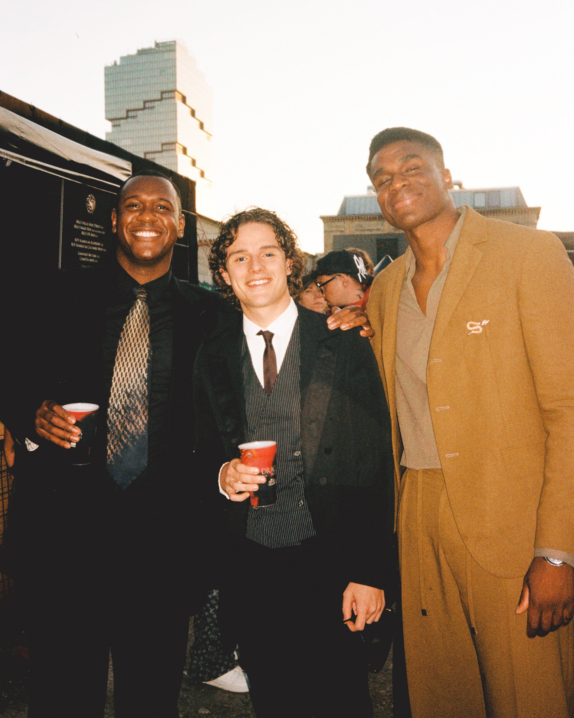 @clinton_liberty_ @harrycollettactor and @abubakarsalim on the House of the Dragon Premiere   