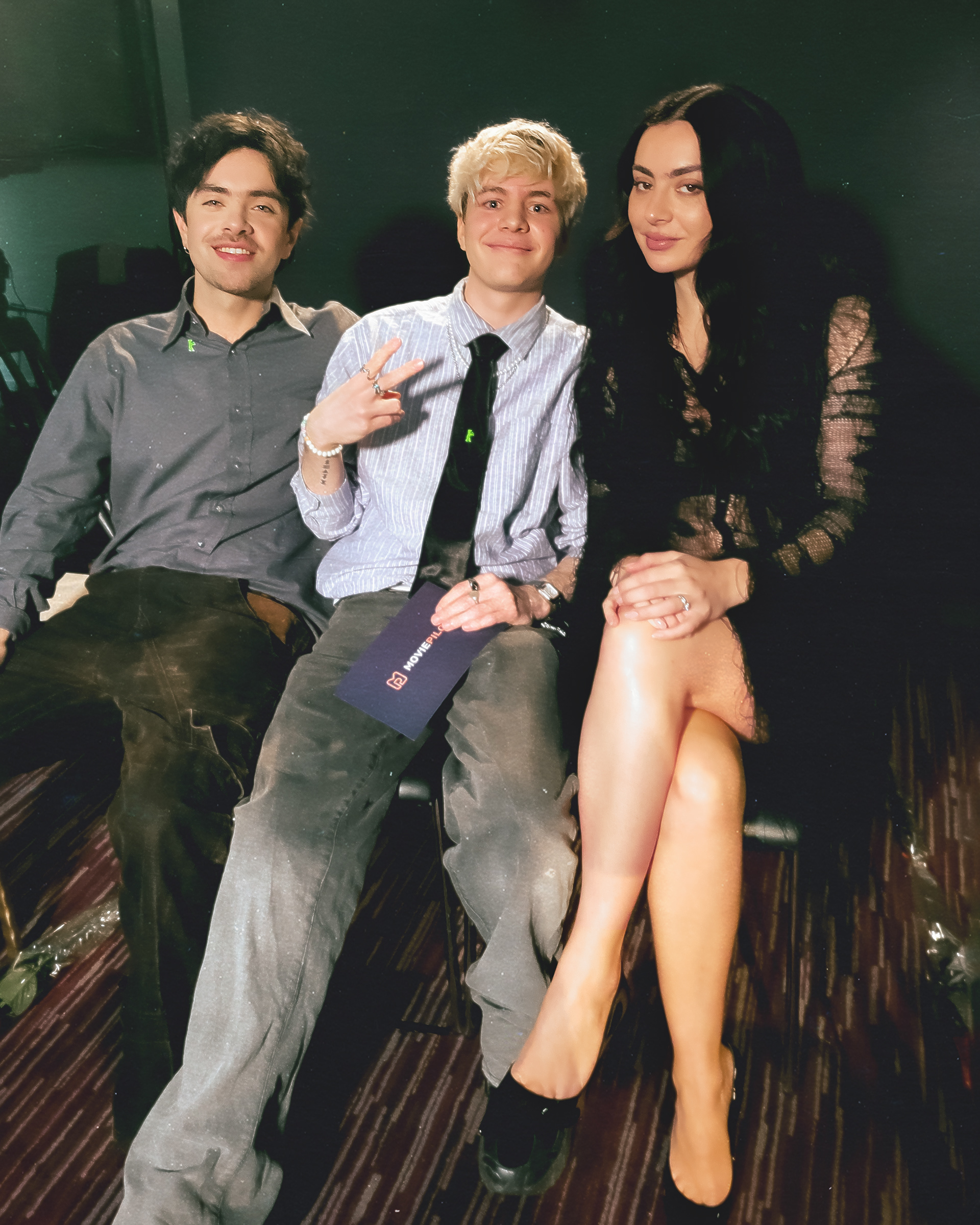 Interview with @charli_xcx and @aidanzamiri for The Monment