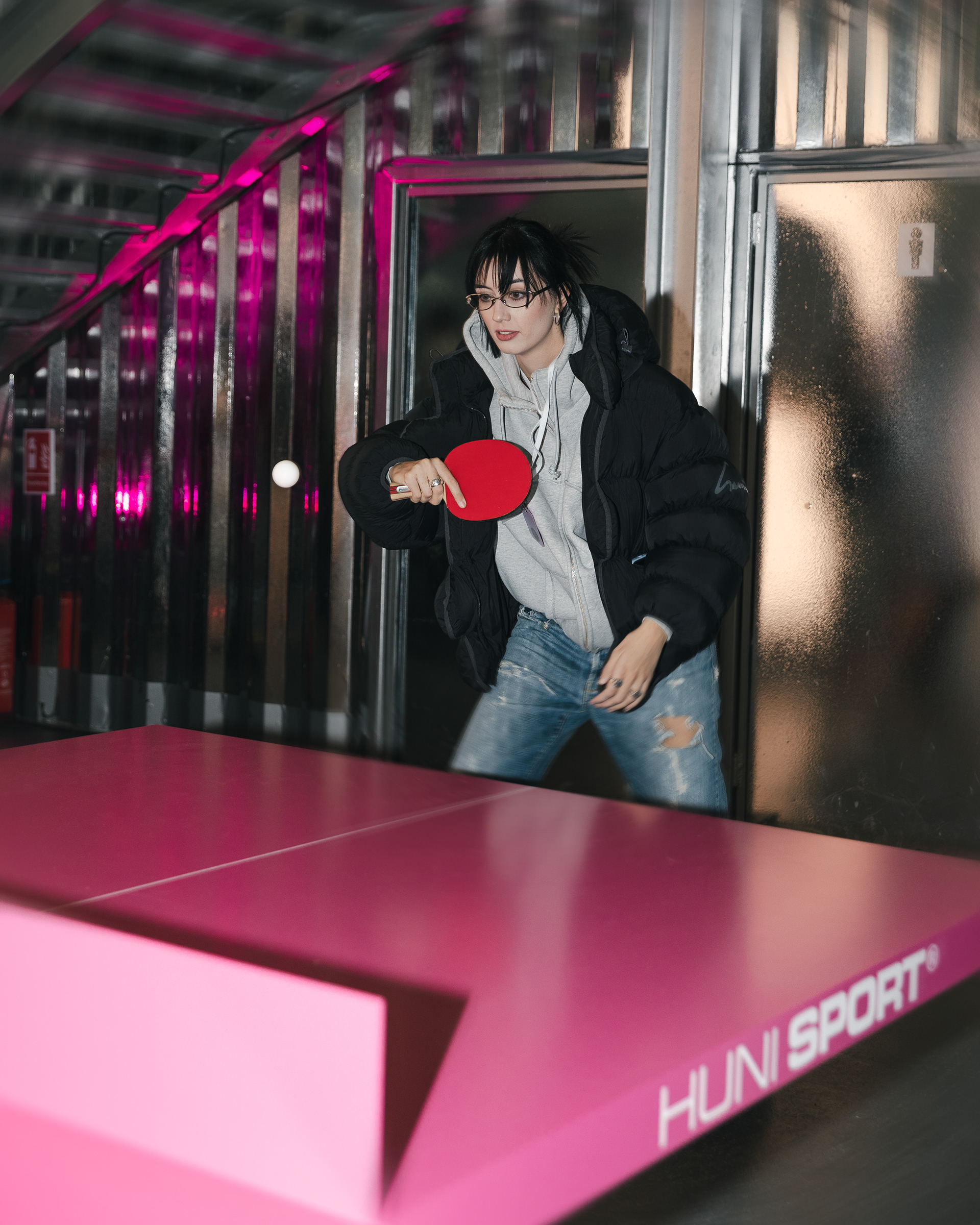 Huni Ping Pong Pop Up Event