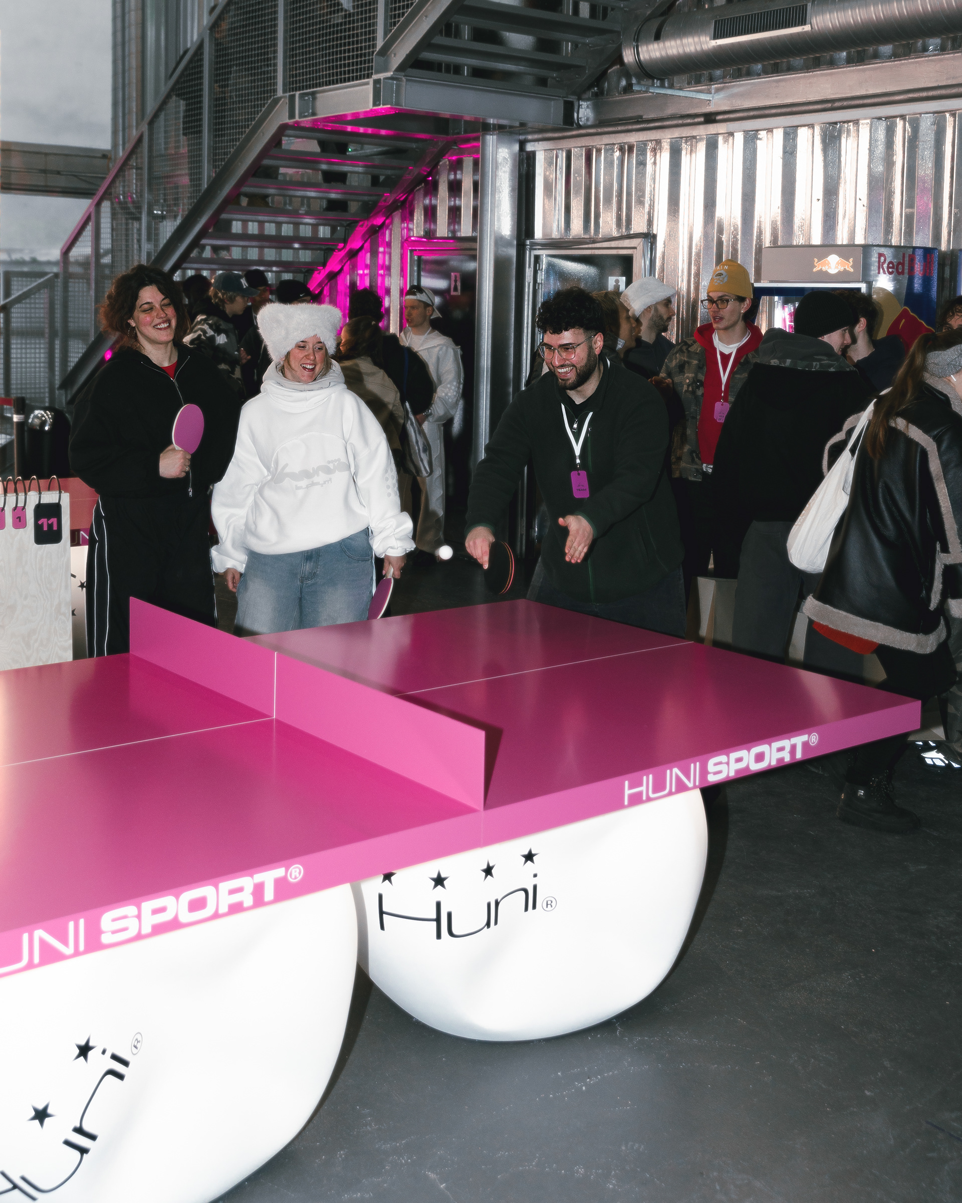 Huni Ping Pong Pop Up Event