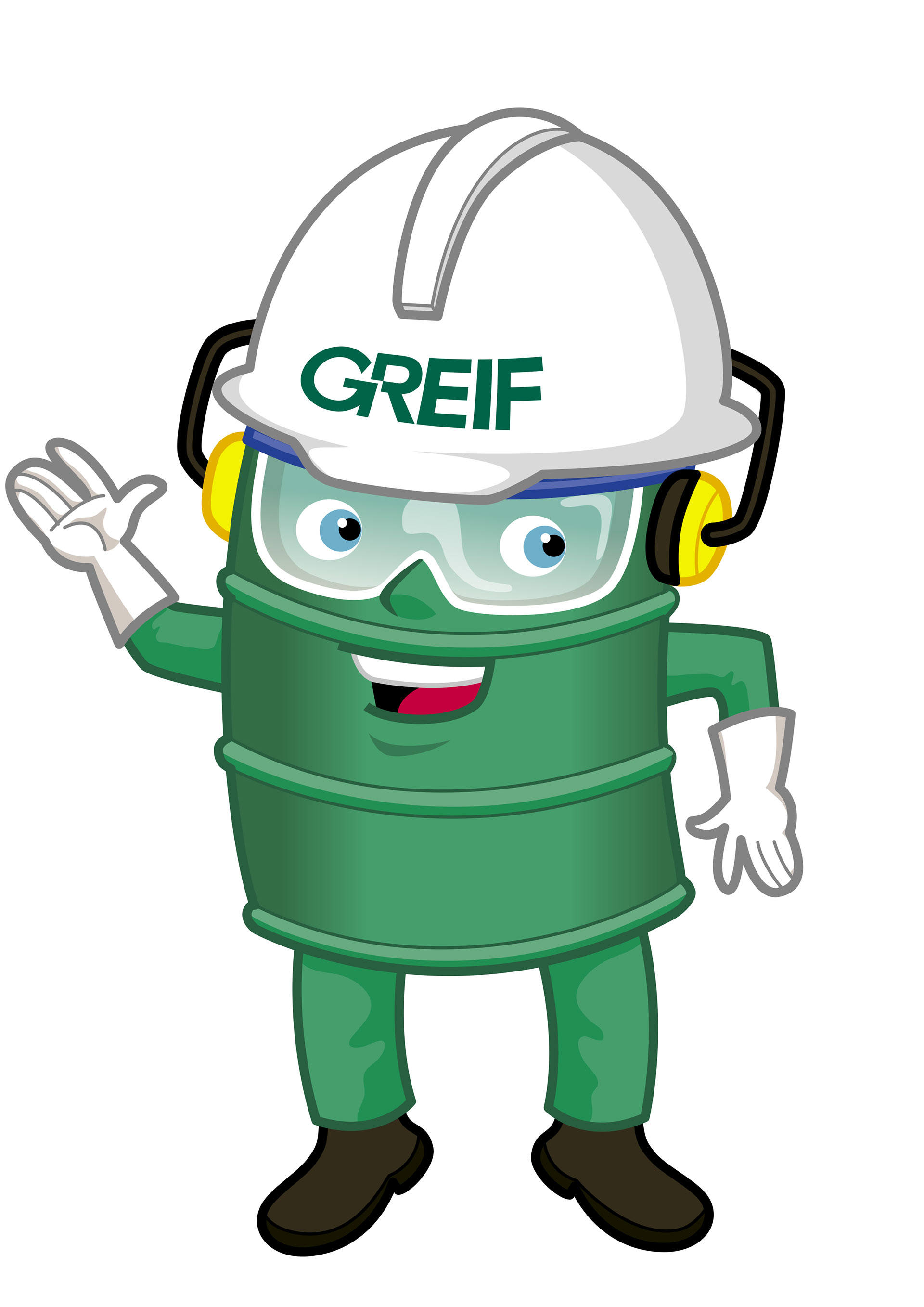 Mascot for GREIF Brazil | Indoor Campaign