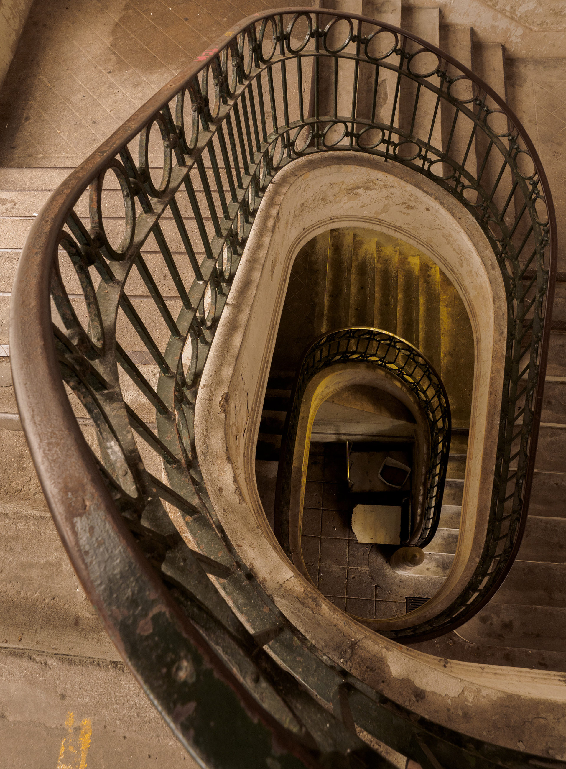 Escalera Mercado. Oporto