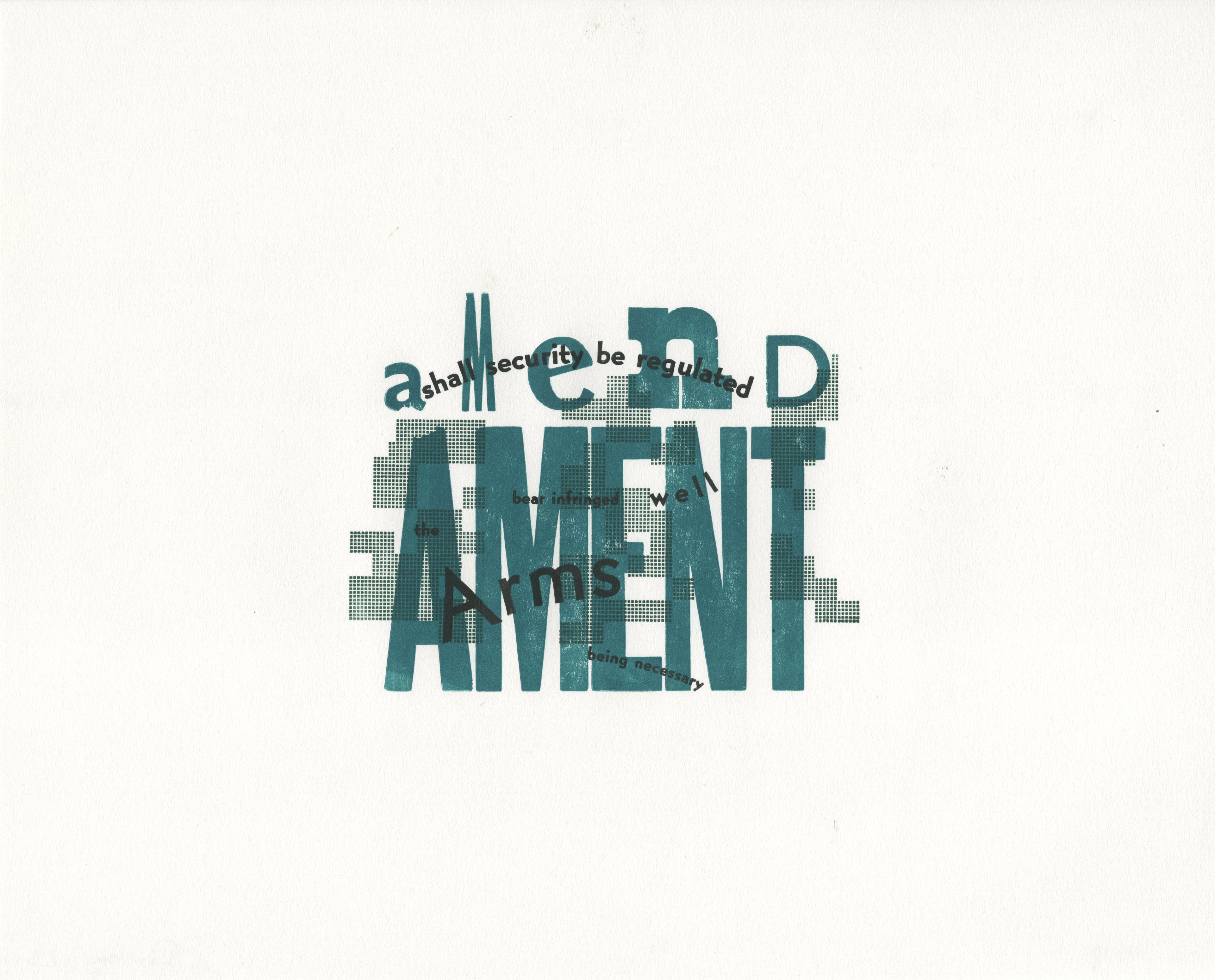 Dada Poem - Letterpress Print