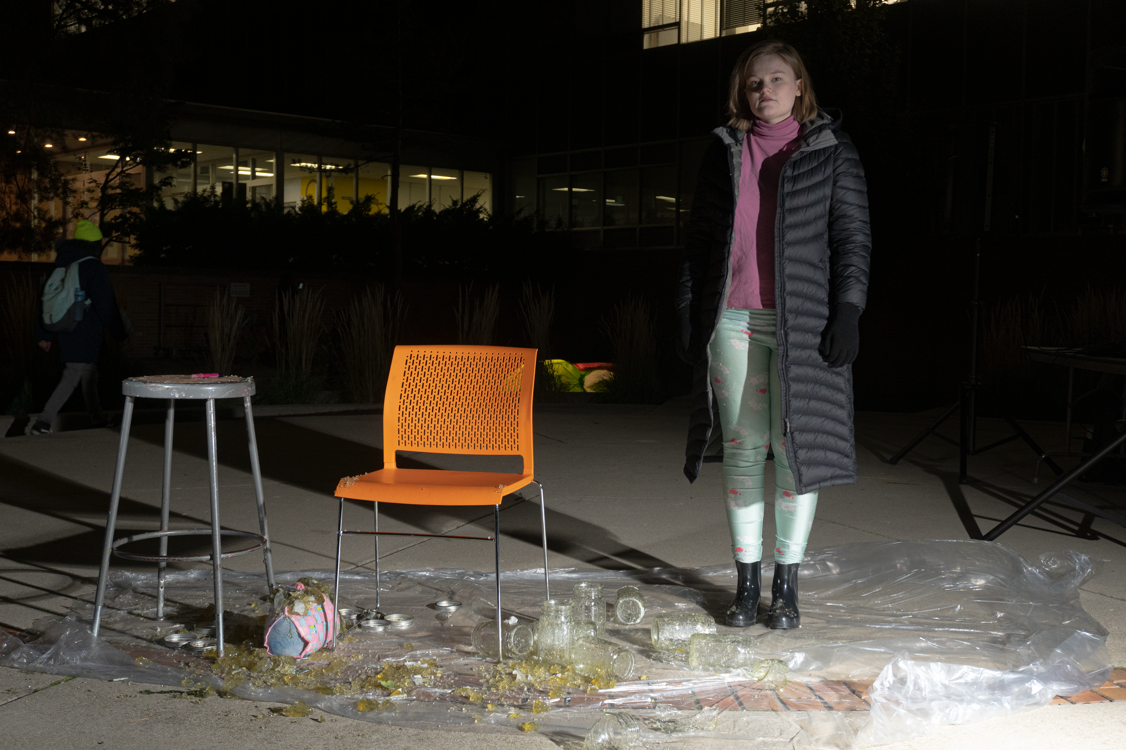 Still from performance piece, JELLO, 2022. 