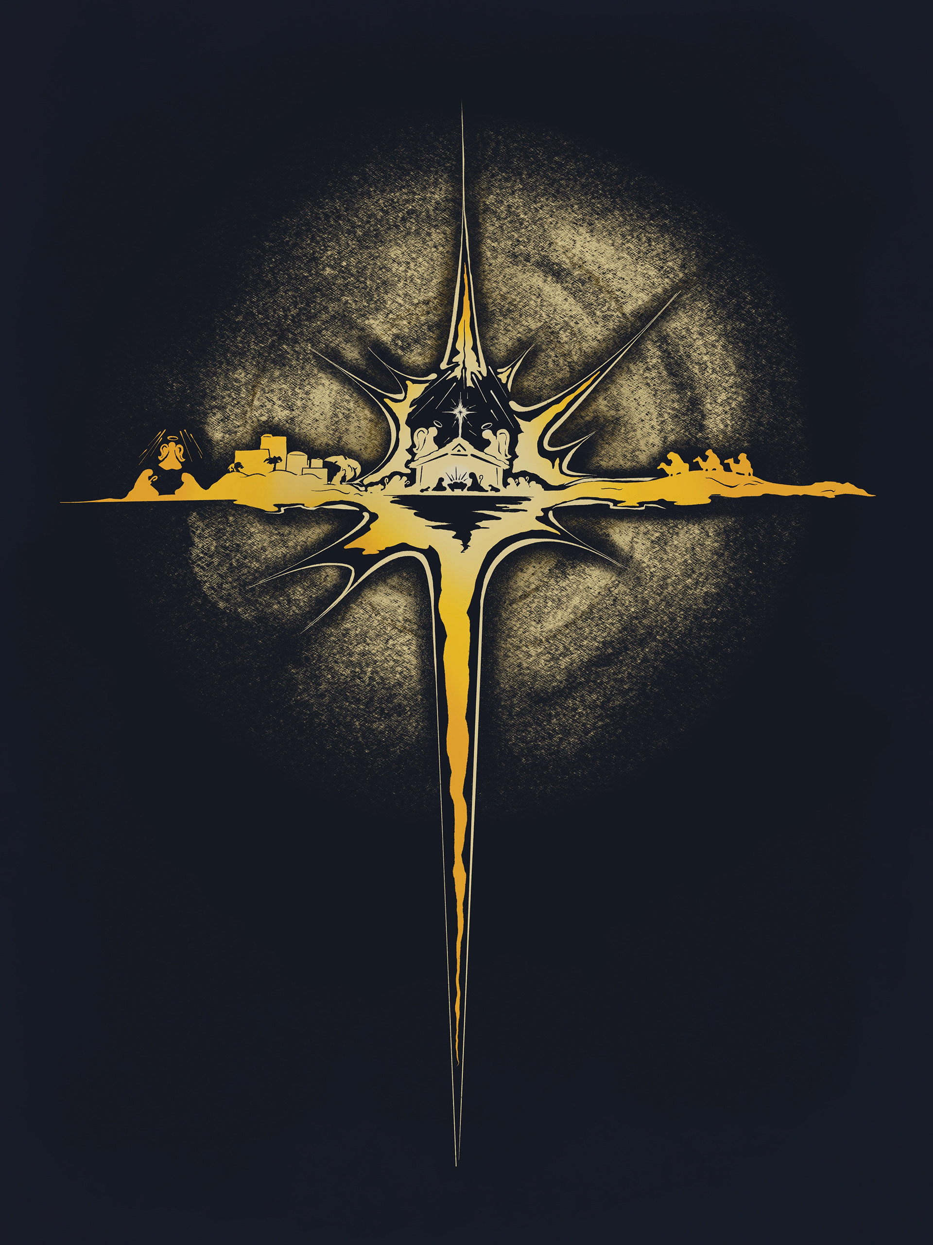 "Holy Night" / Procreate on iPad