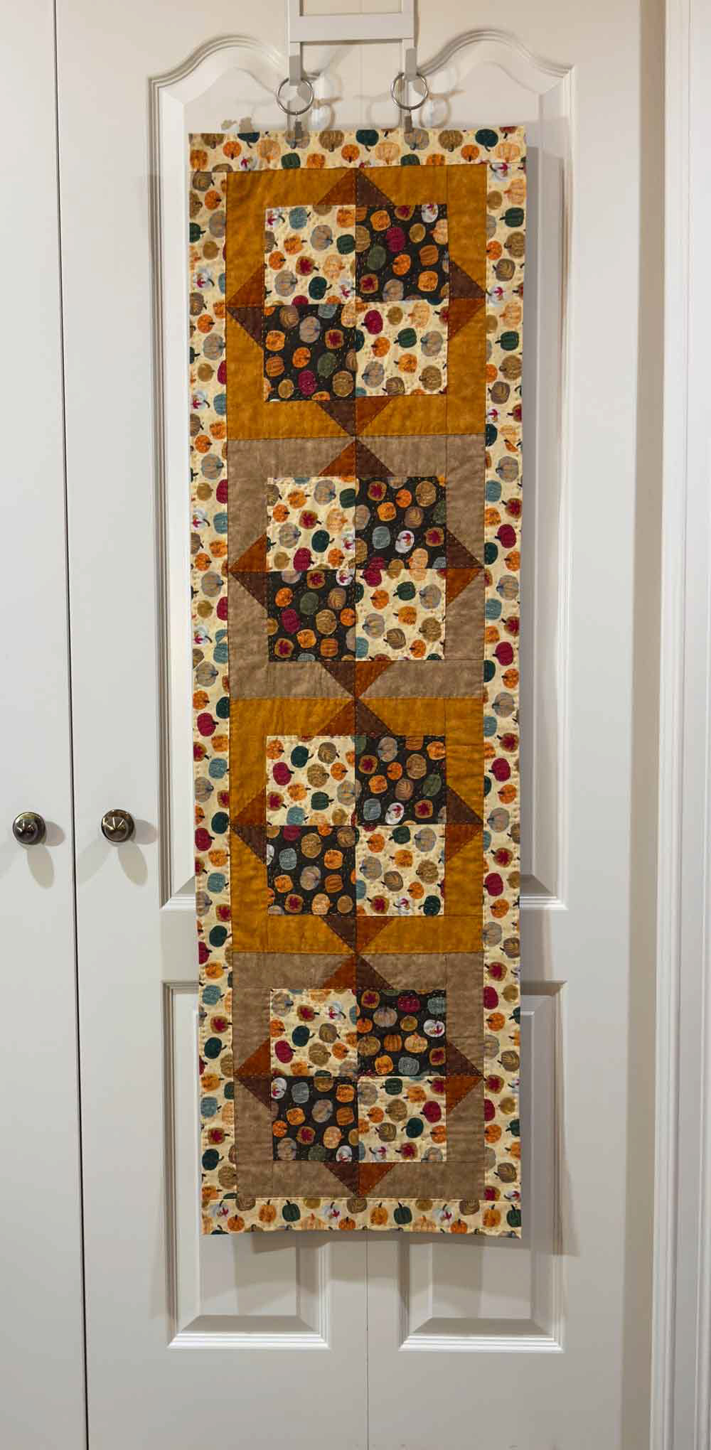 Pumpkin Patch Quilted Runner