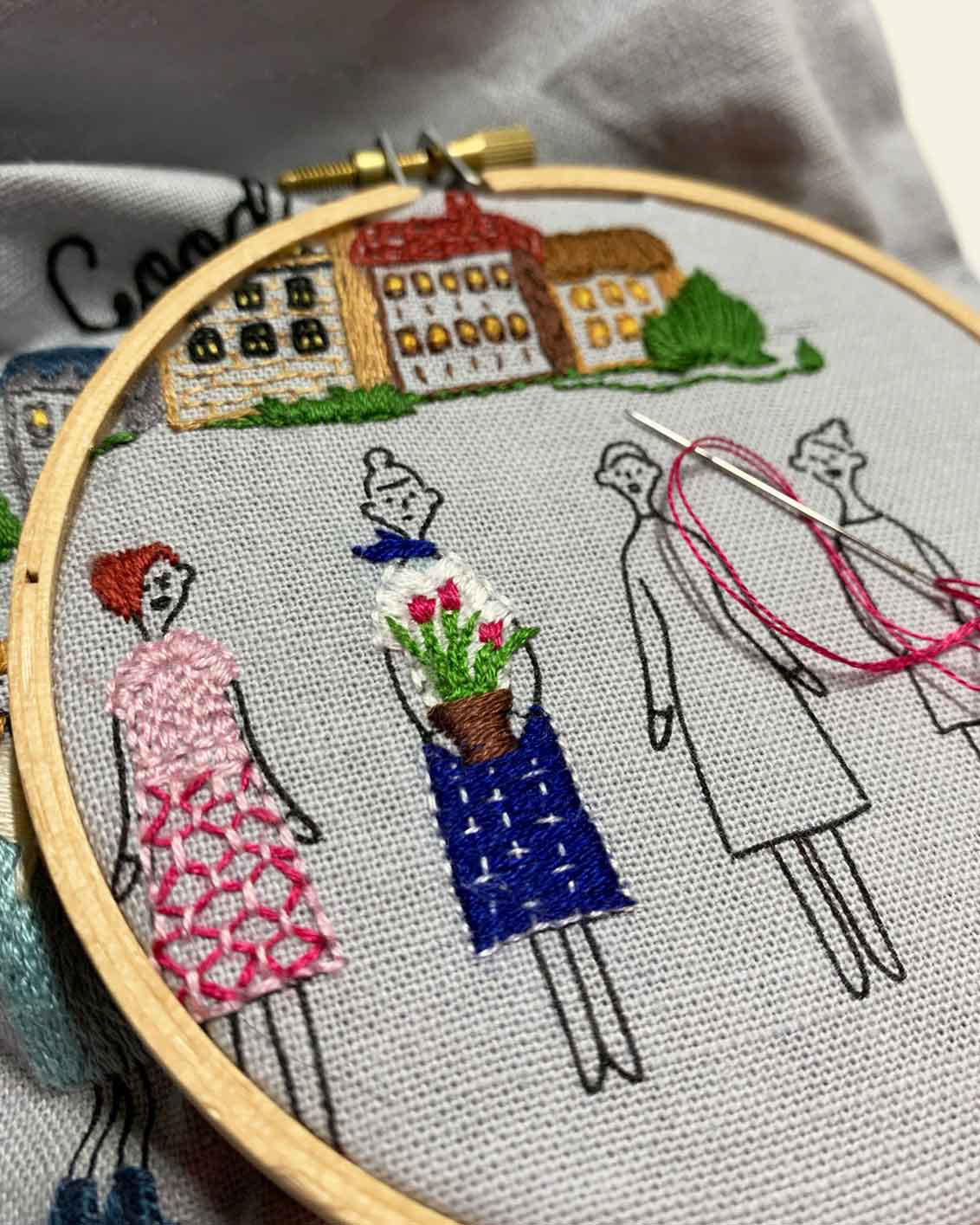 100 Ladies Work in Process