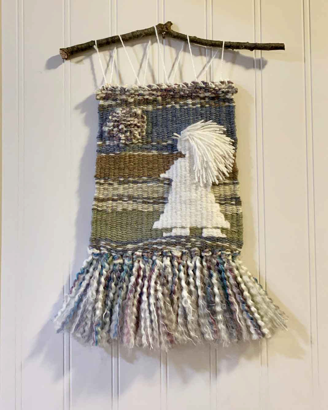 Crone Goddess Woven Wall Hanging