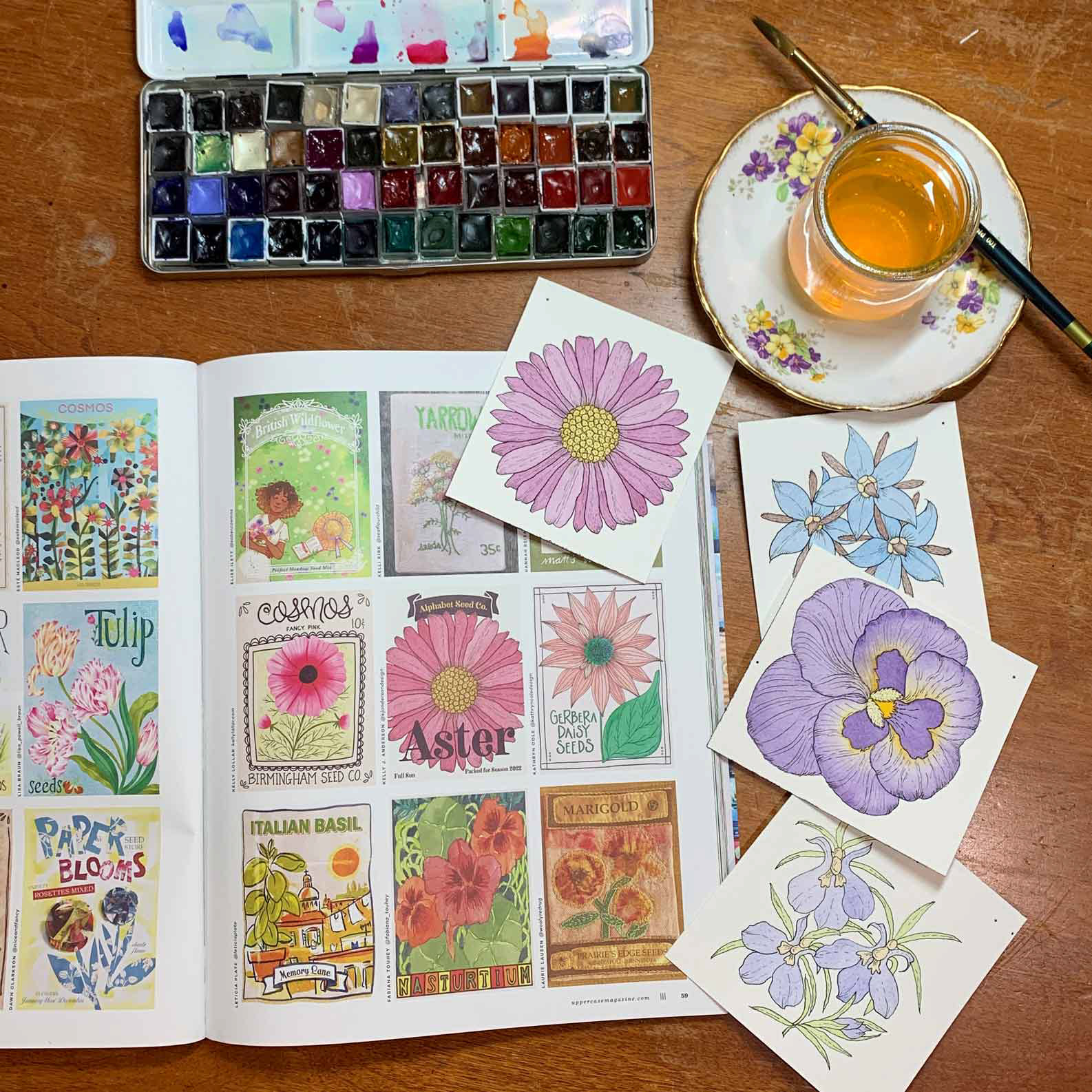 Uppercase Magazine Featured Art