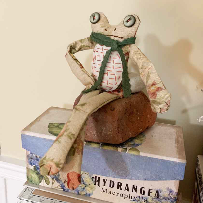 Frog in the Studio
