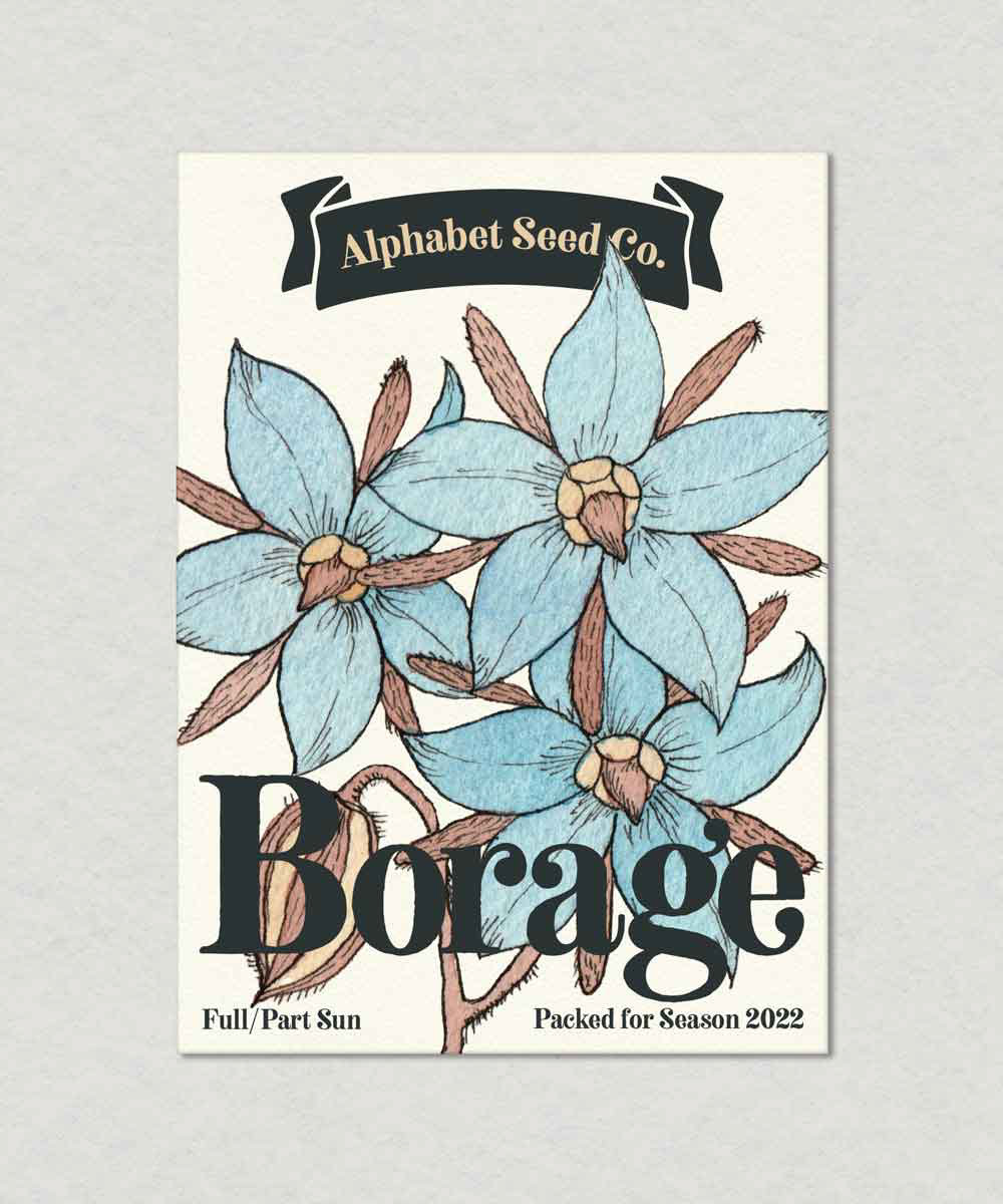 Borage Seed Packet
