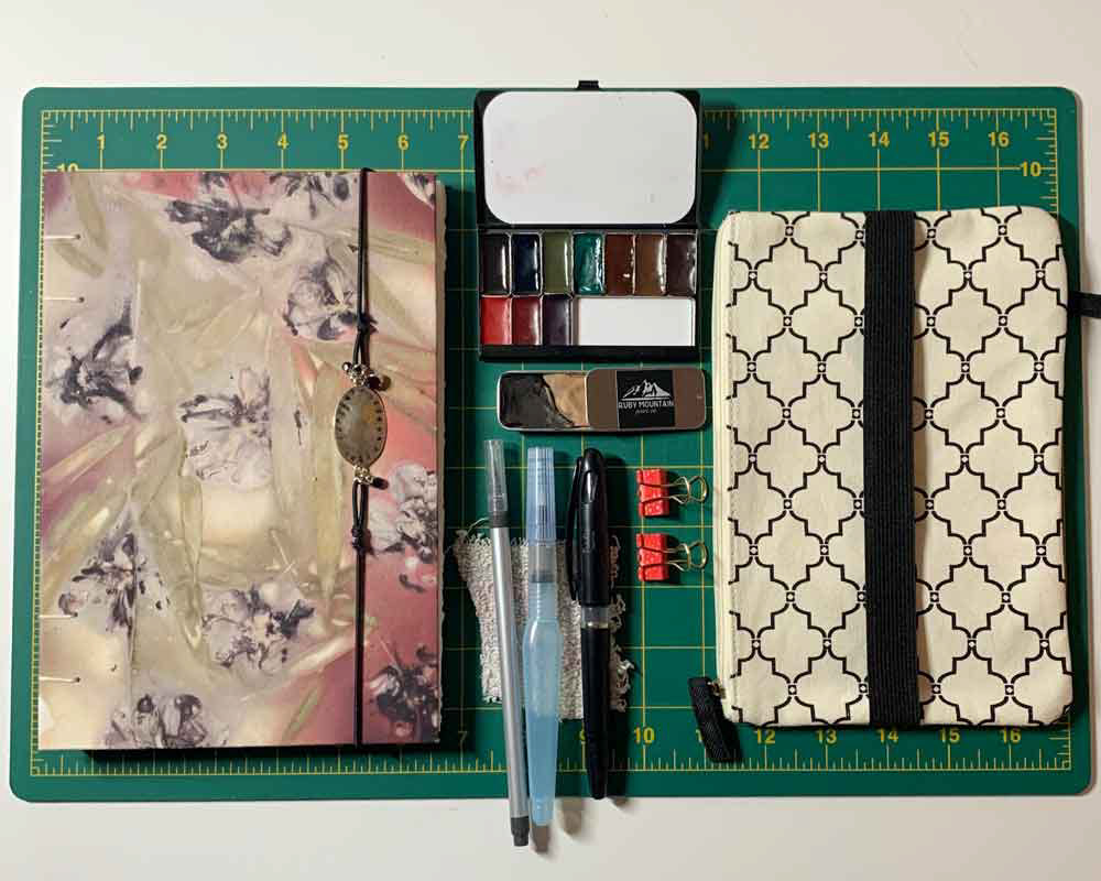 Travel Art Kit Unpacked