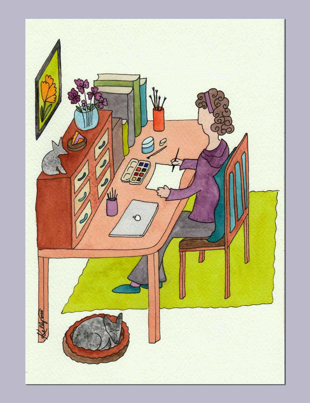 Kelly at Work