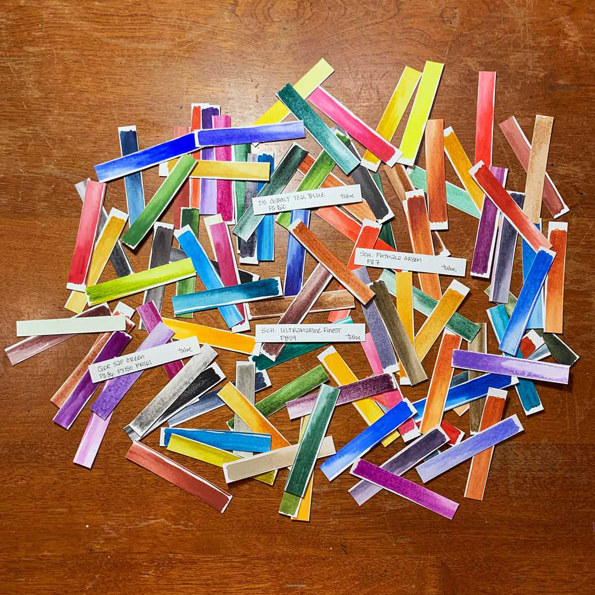 Watercolor Swatches