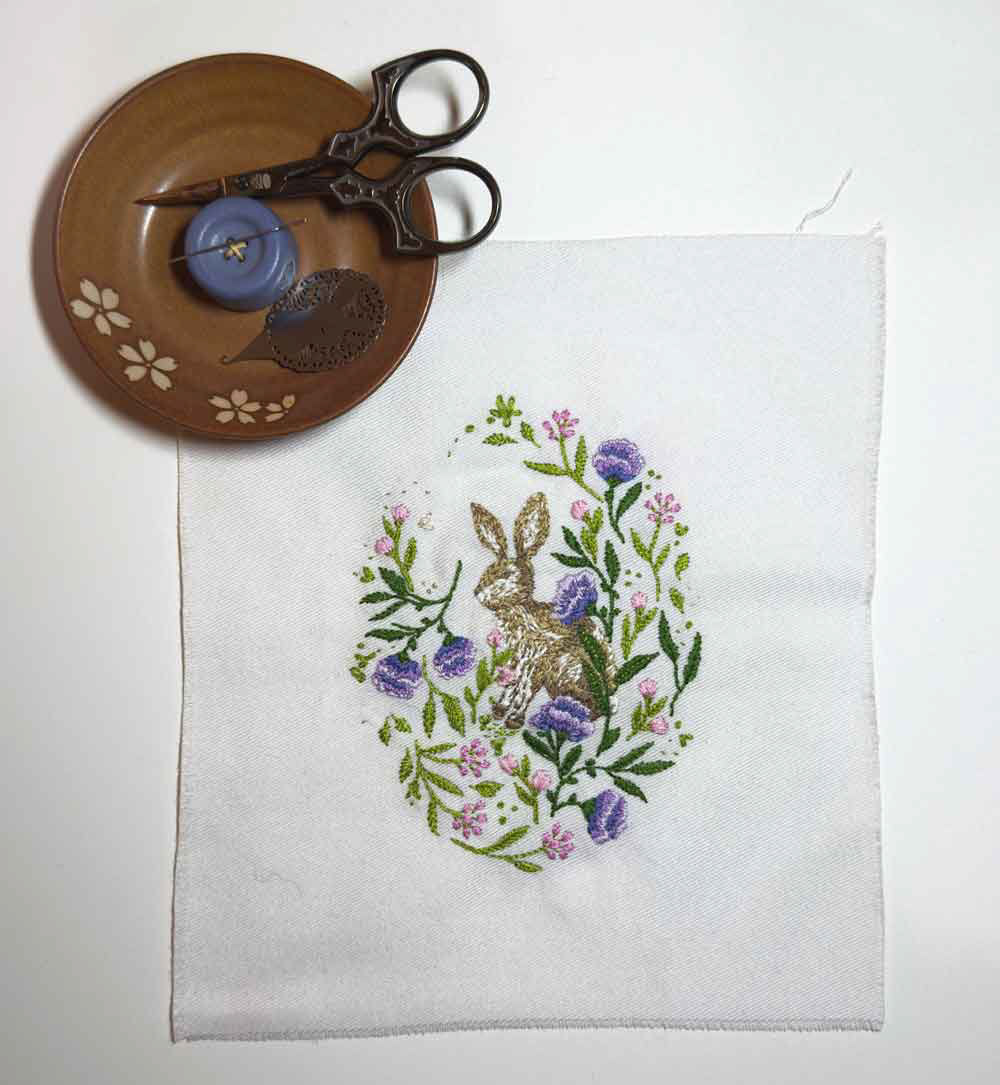 Tamar Rabbit Embroidery Kit